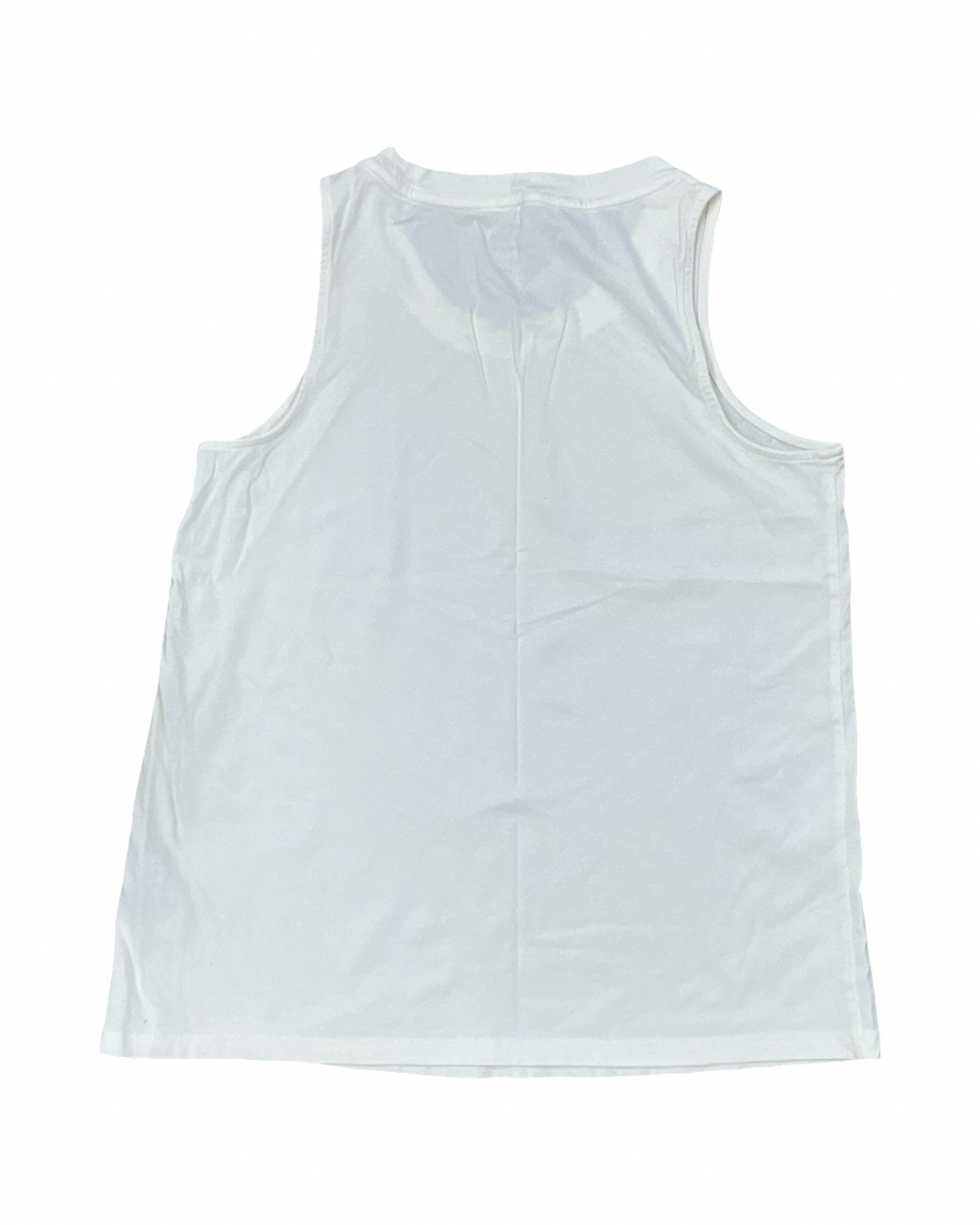 Top Sleeveless Basic By Clothes Mentor In Cream, Size:Xs