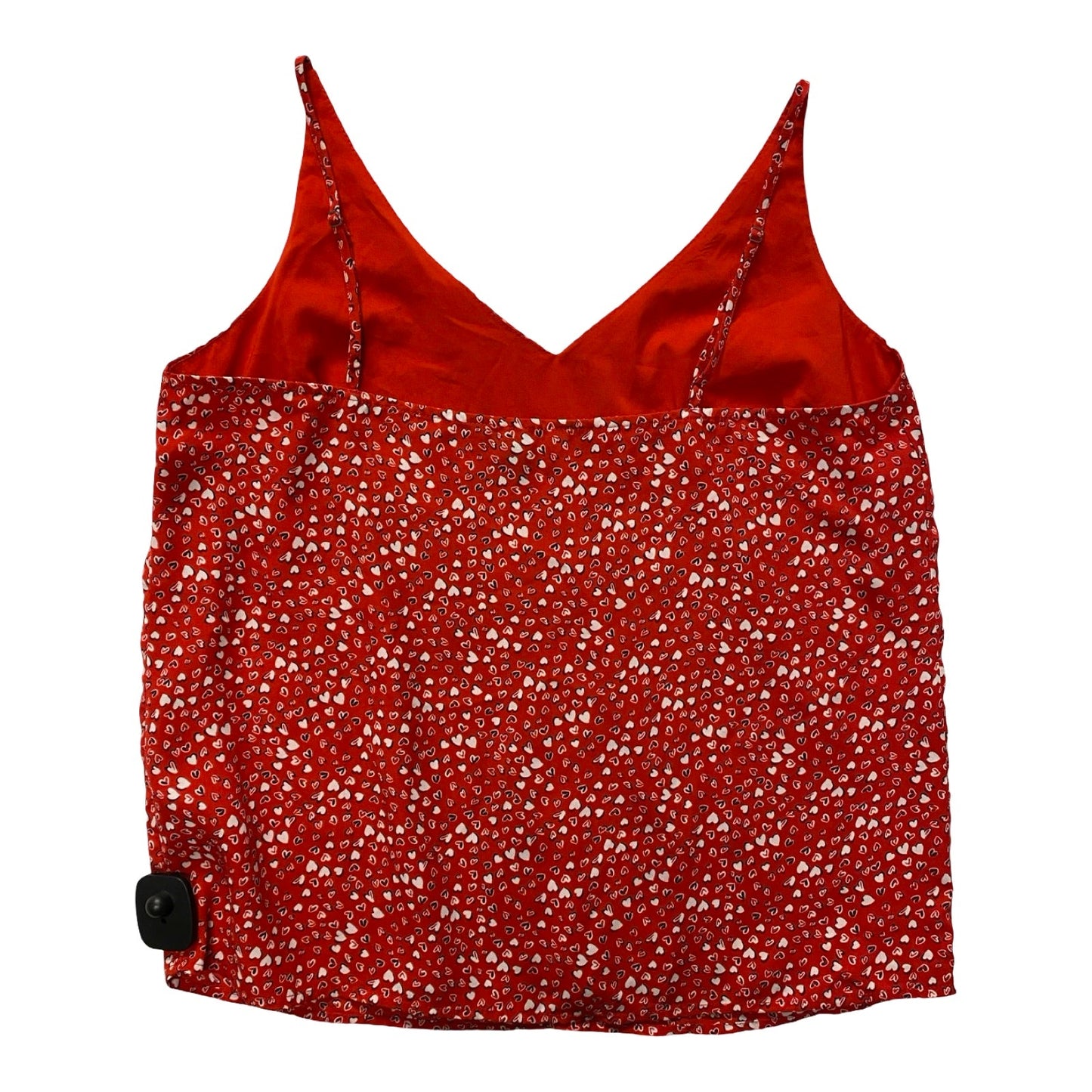 Top Sleeveless By Banana Republic In Red, Size:M