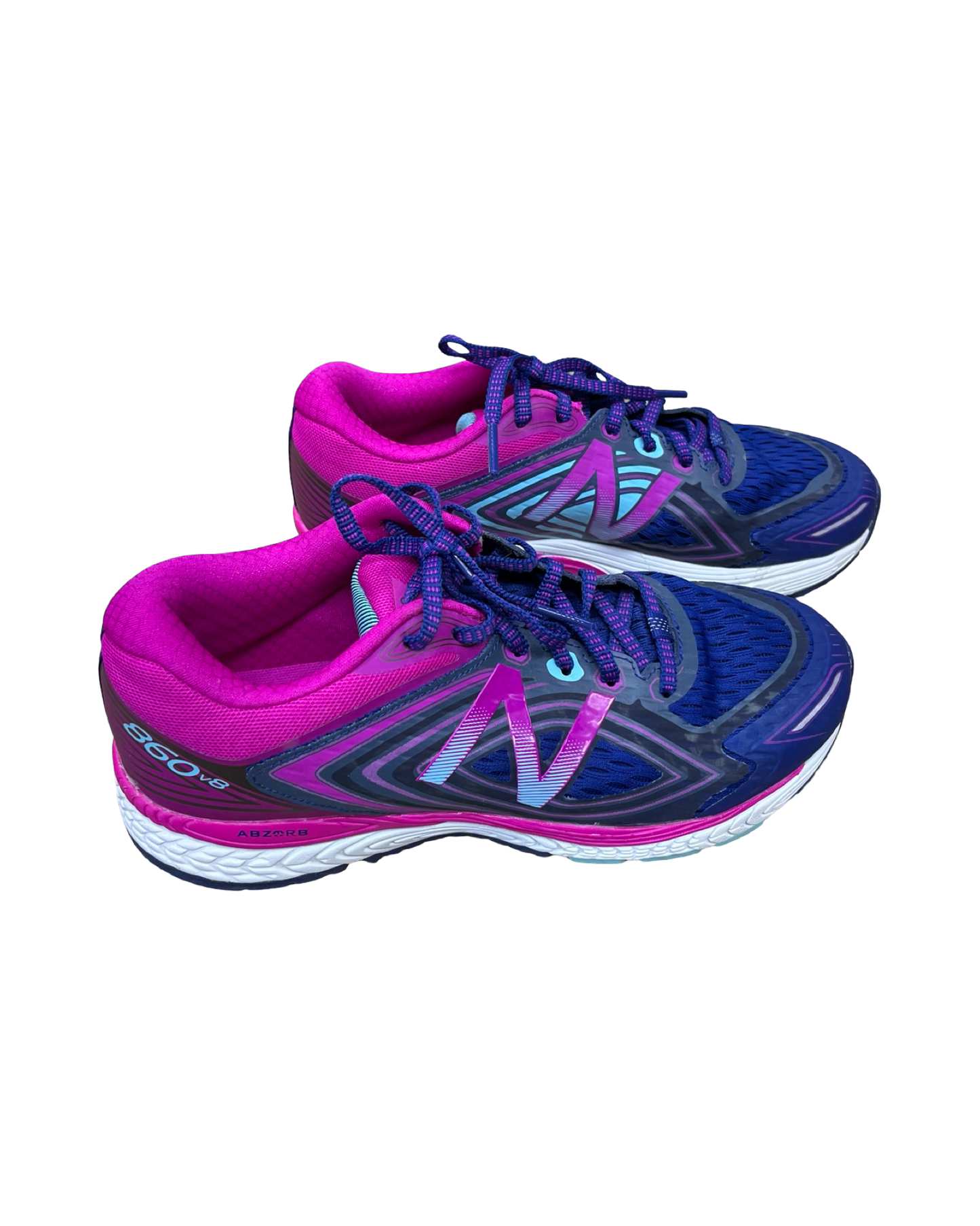 Shoes Athletic By New Balance In Blue & Pink, Size:6