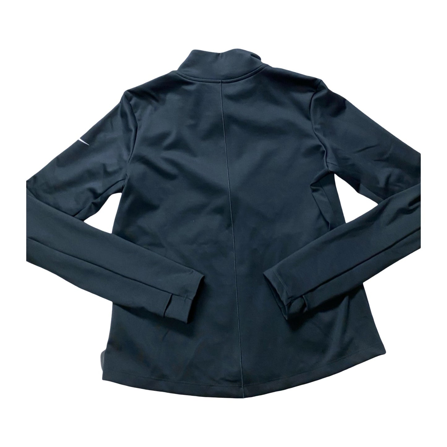 Athletic Jacket By Nike In Black, Size:M