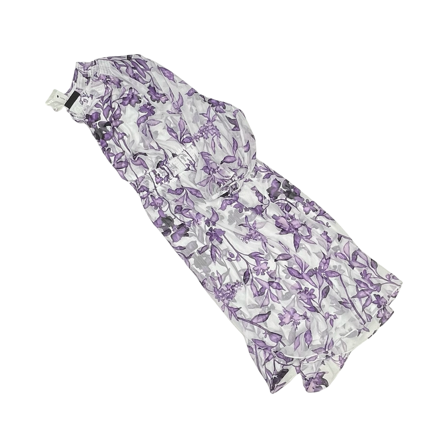 Dress Party Long By Lane Bryant In Purple & White, Size:4X
