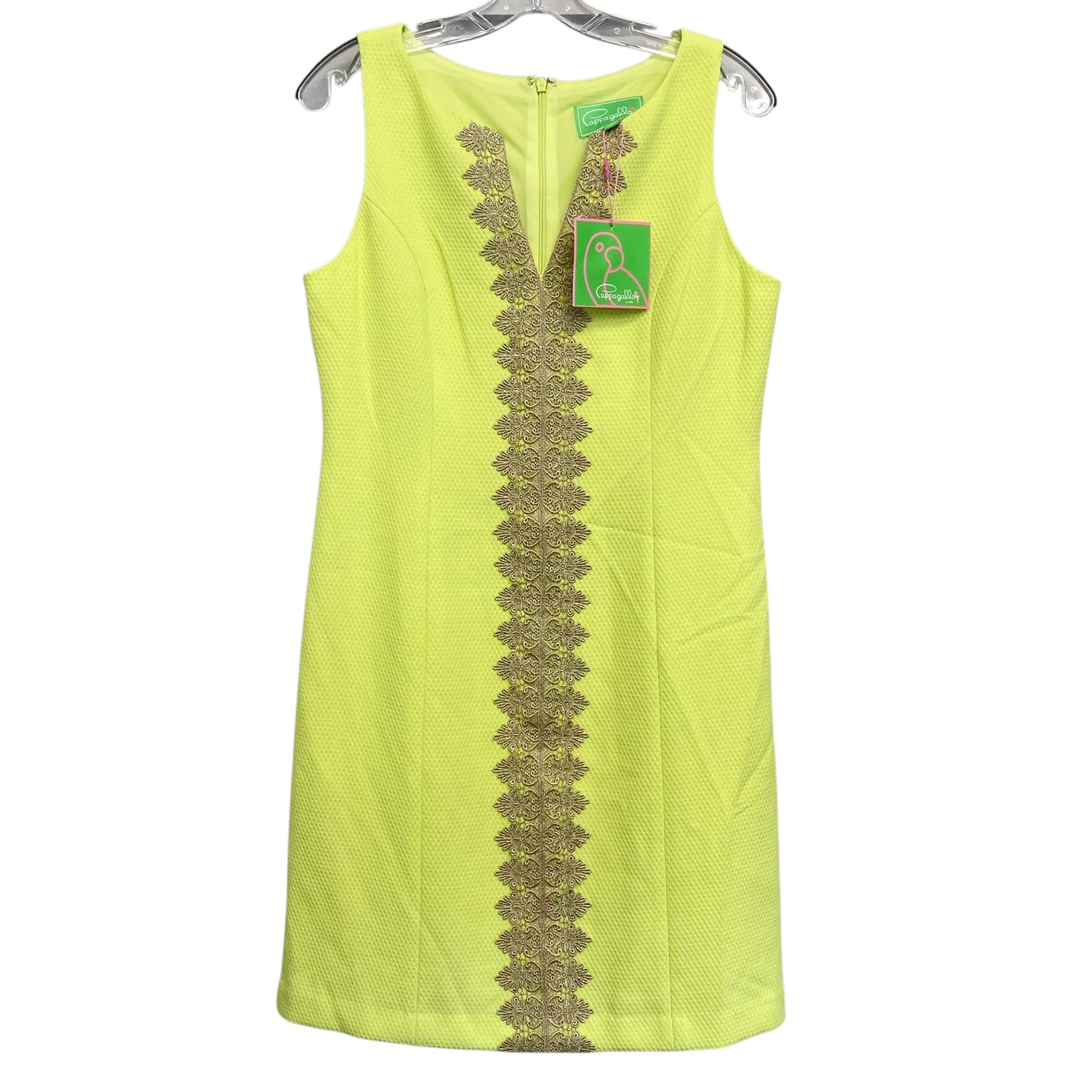 Dress Party Short By Cappagallo In Green, Size:6
