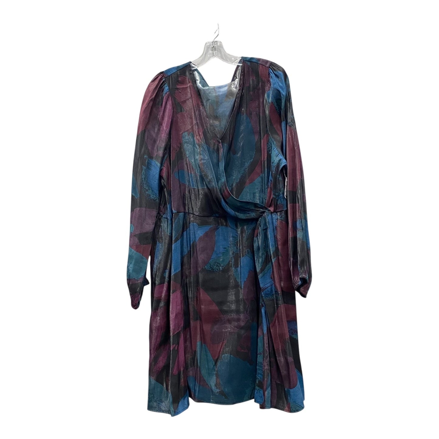 Dress Work By Ava & Viv In Multi, Size:2X