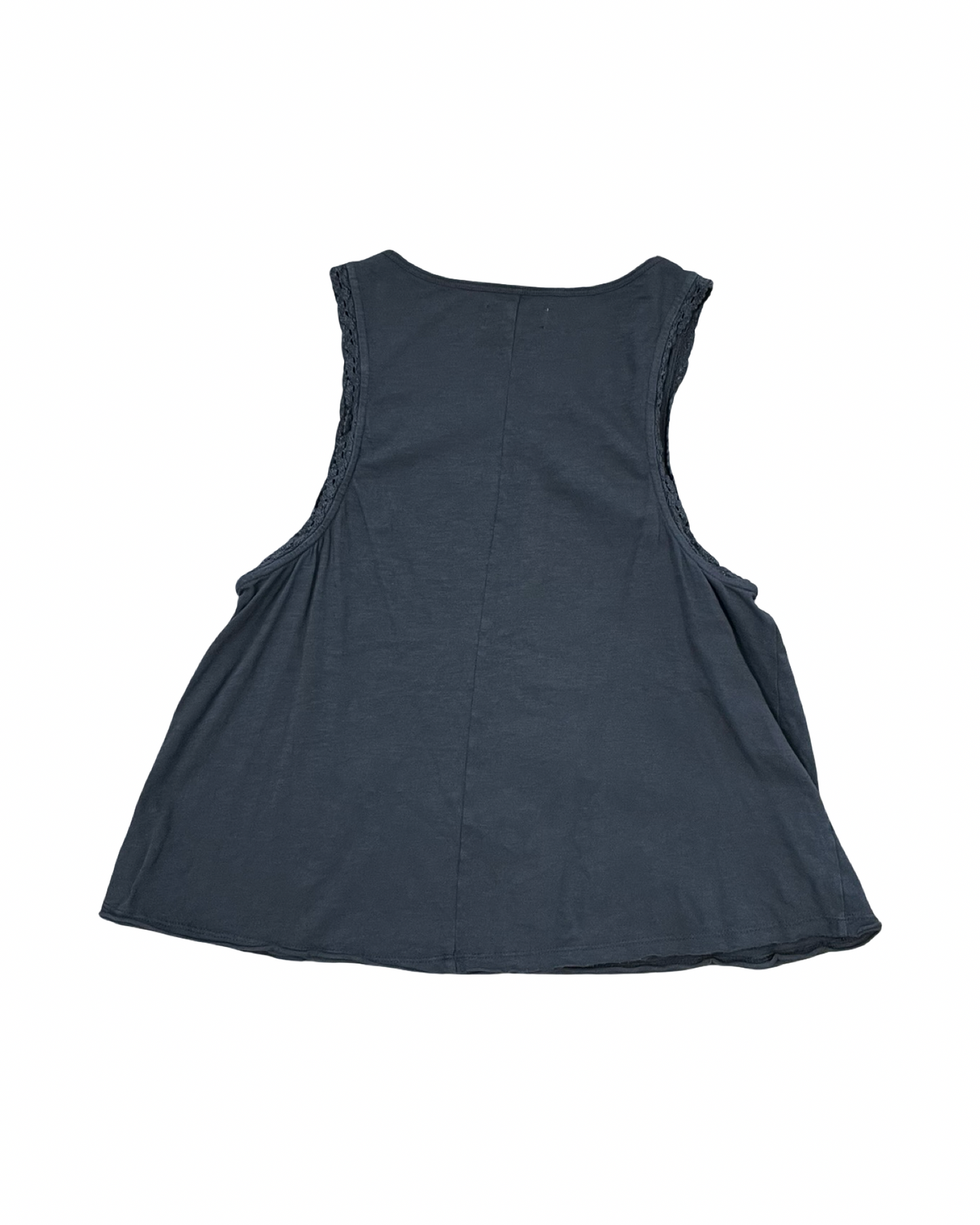 Top Sleeveless By Lucky Brand In Grey, Size:M
