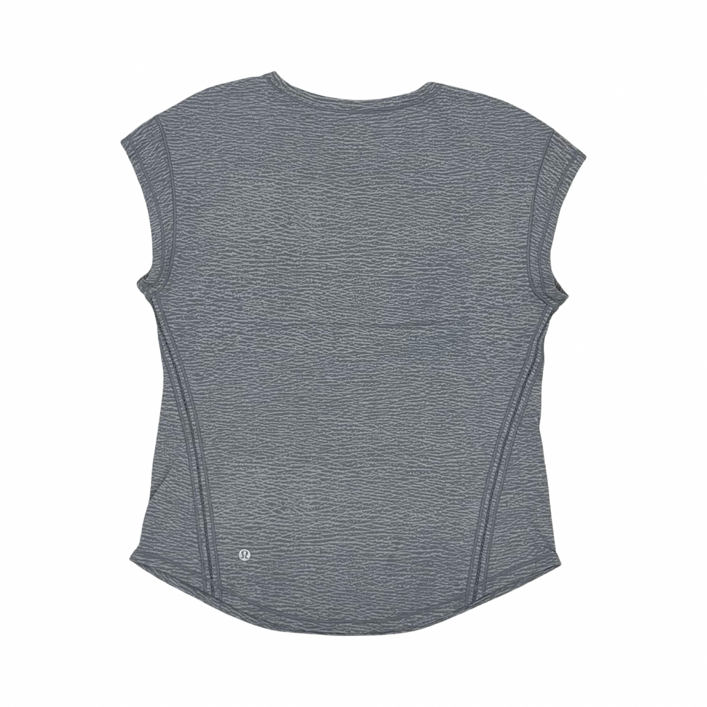 Athletic Tank Top By Lululemon In Grey, Size:M