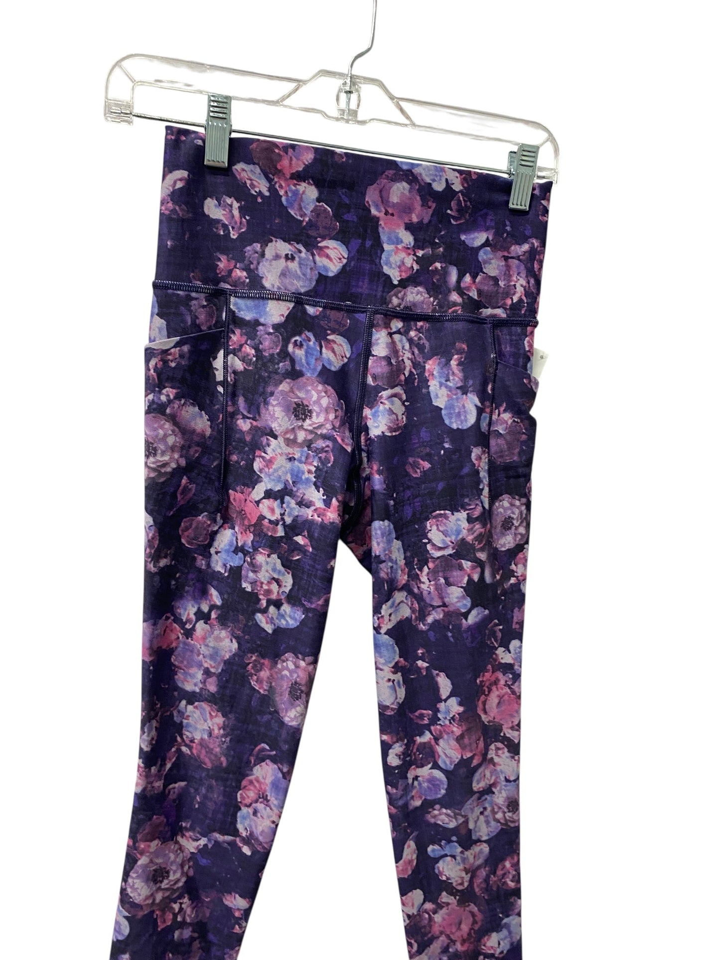 Athletic Leggings By Athleta In Purple, Size:Xs