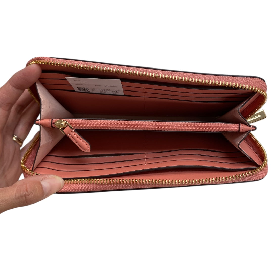Wallet Designer By Kate Spade In Coral, Size:Large