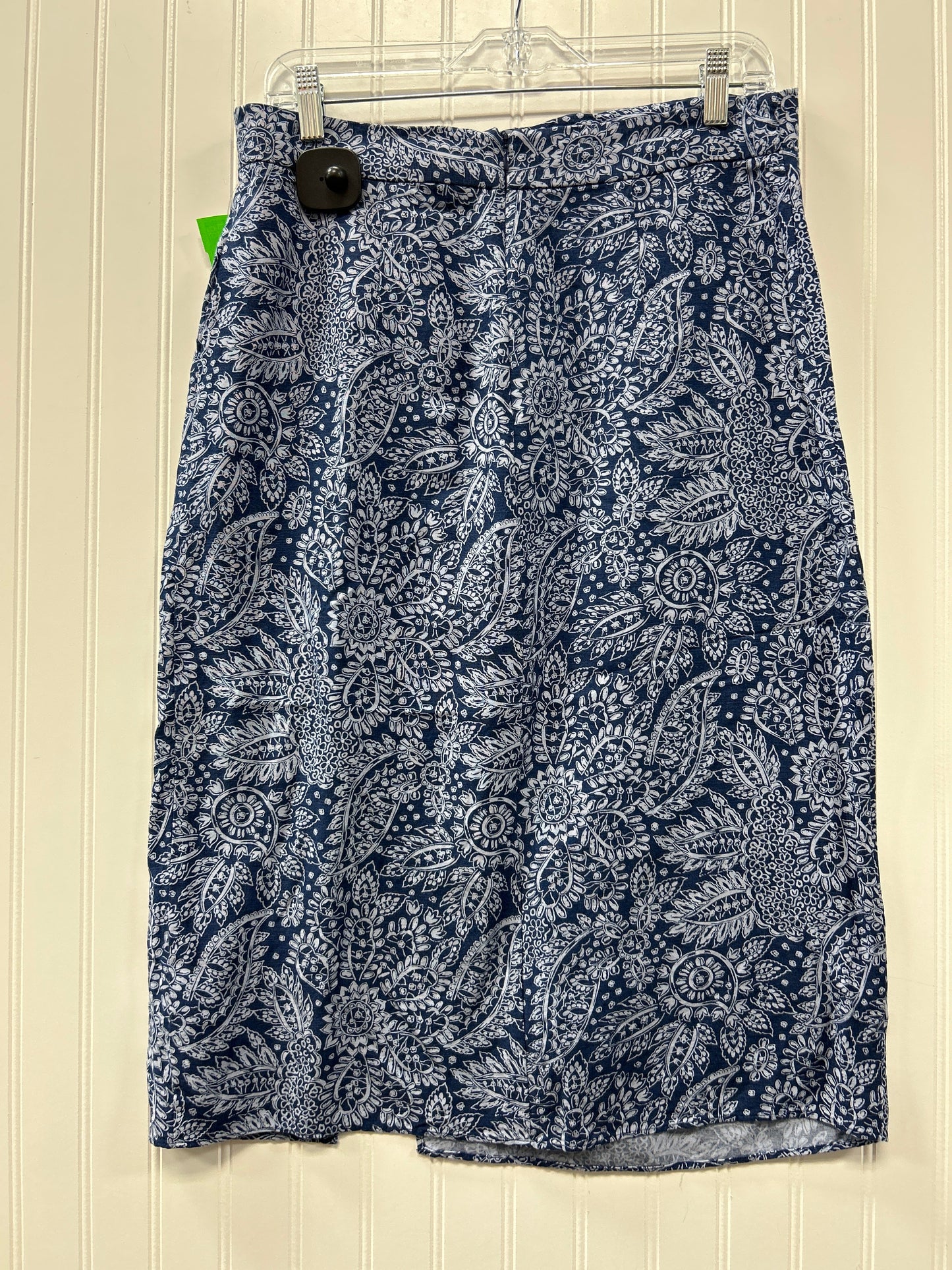 Skirt Maxi By Madewell In Blue, Size:10