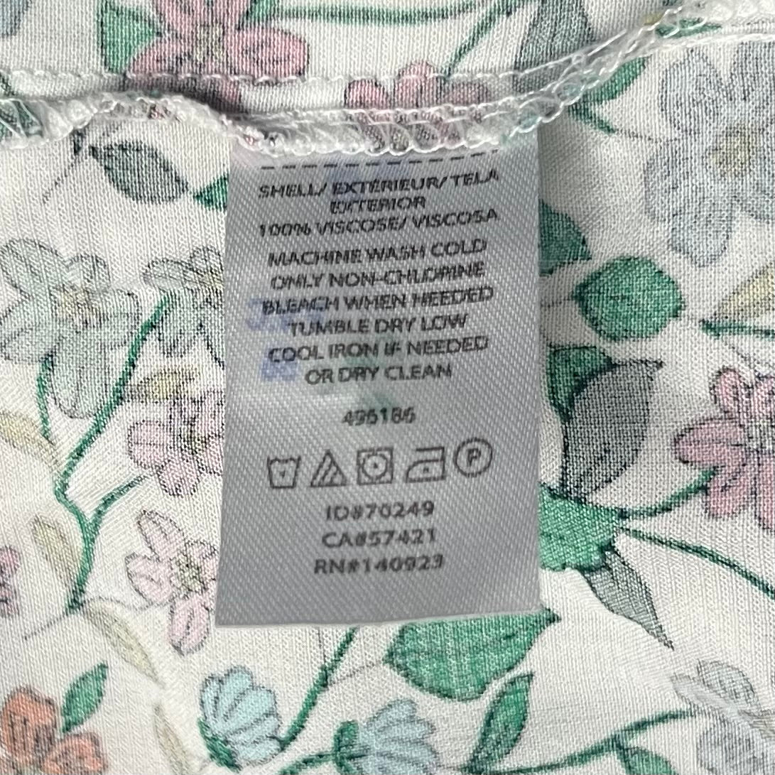 Top Long Sleeve By Loft In Floral Print, Size: Xs