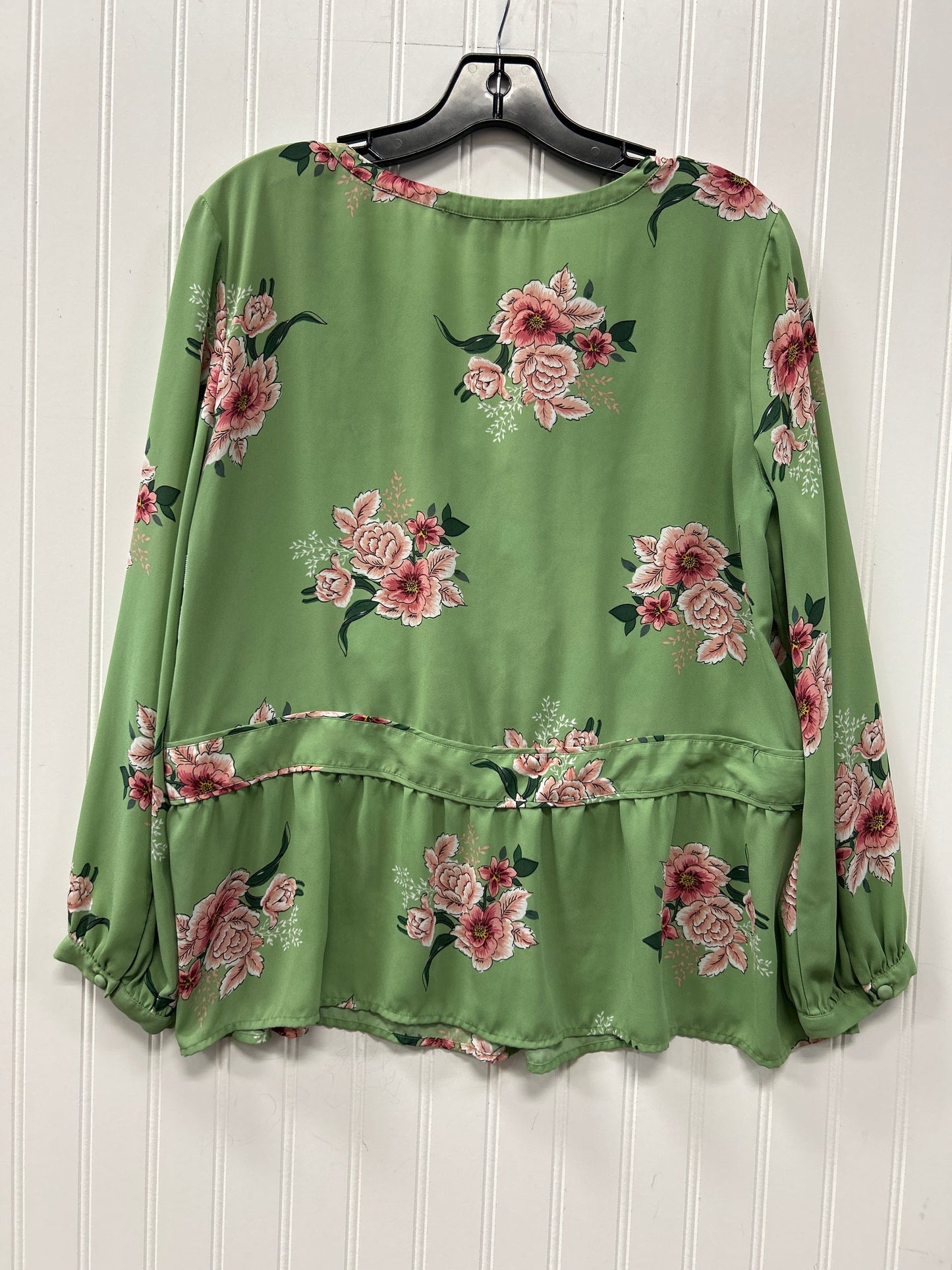 Top Ls By Loft In Green, Size:M