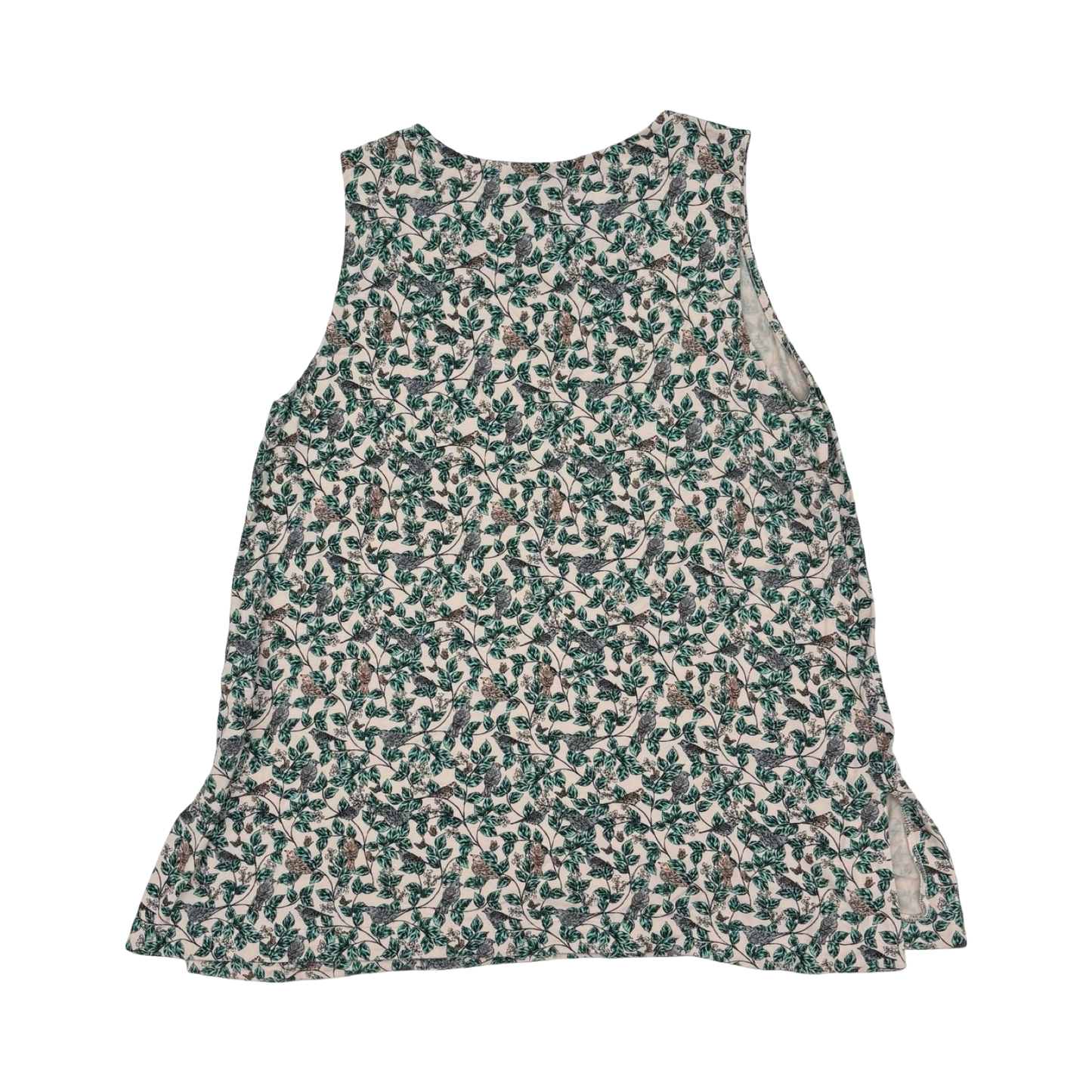Top Sleeveless By J. Jill In Green, Size:L