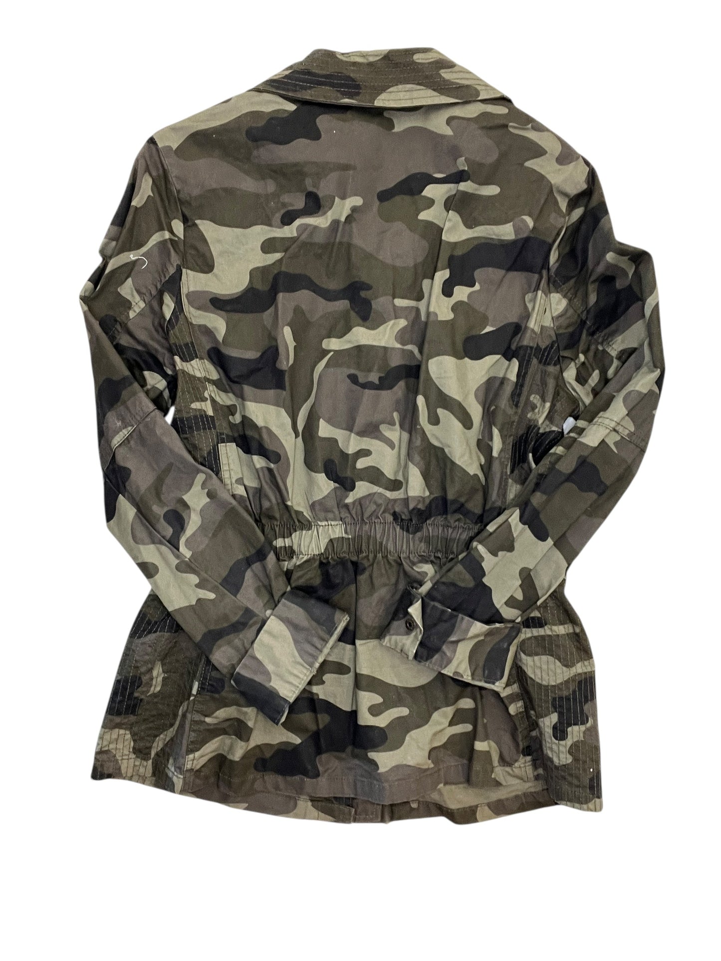 Jacket Moto By Love Tree In Camouflage Print, Size:L
