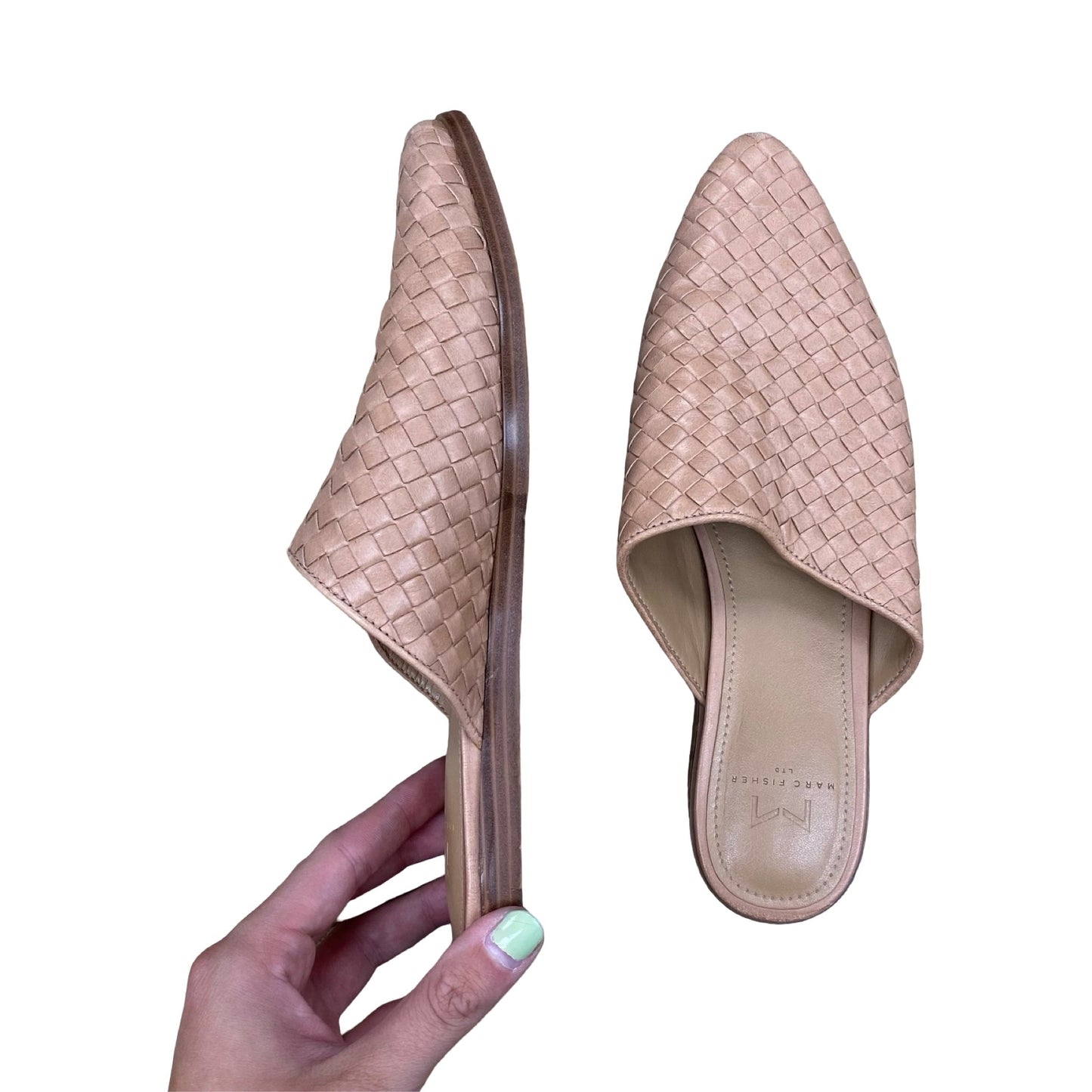 Shoes Flats By Marc Fisher In Brown, Size:6.5