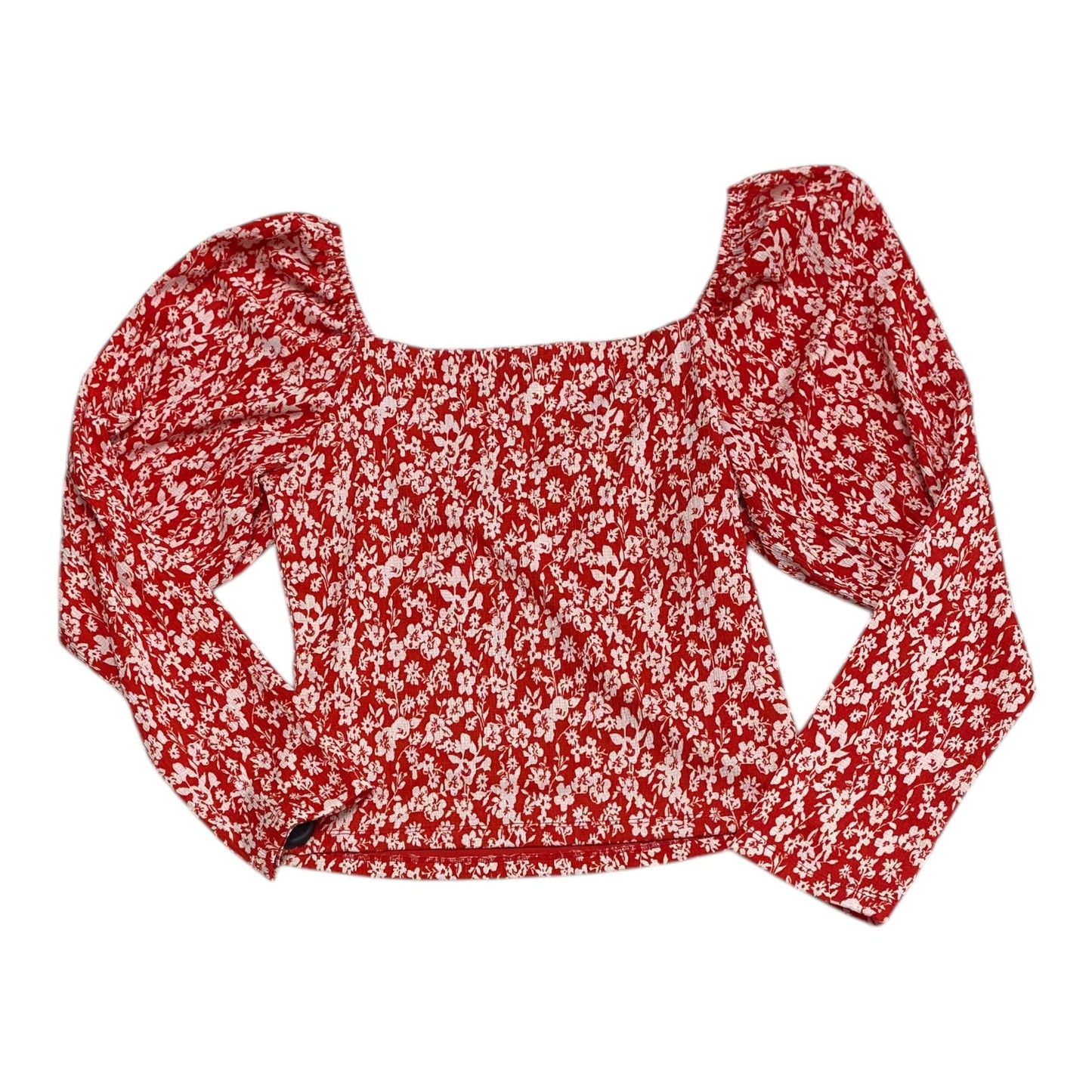 Top Ls By Anthropologie In Red & White, Size:L