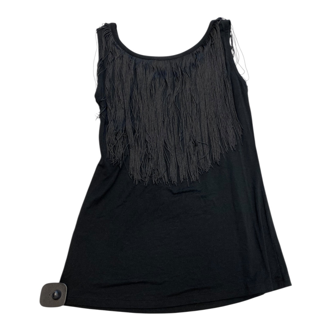 Top Sleeveless By Inc In Black, Size:S