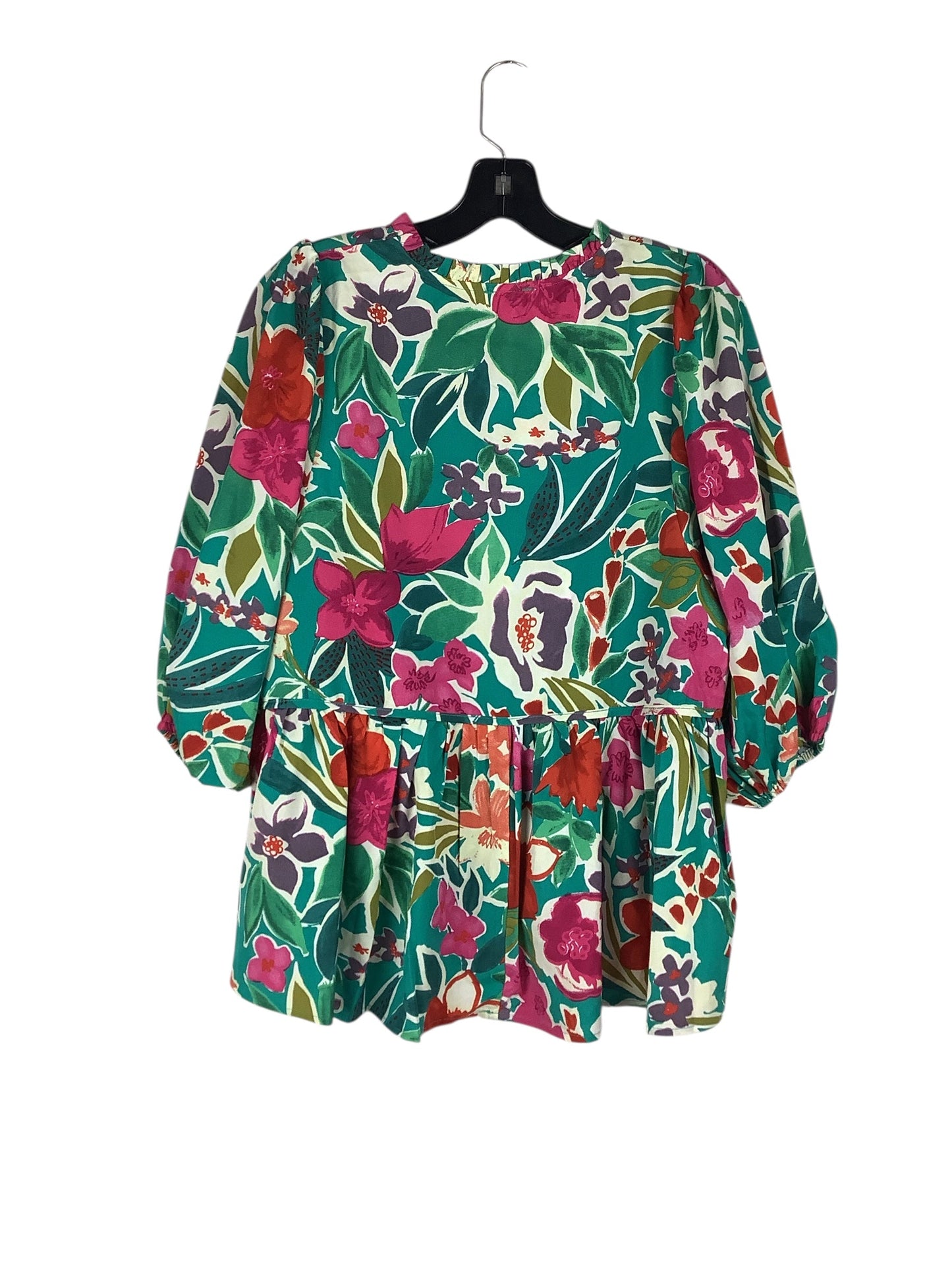 Top Long Sleeve By Umgee In Green, Size: S