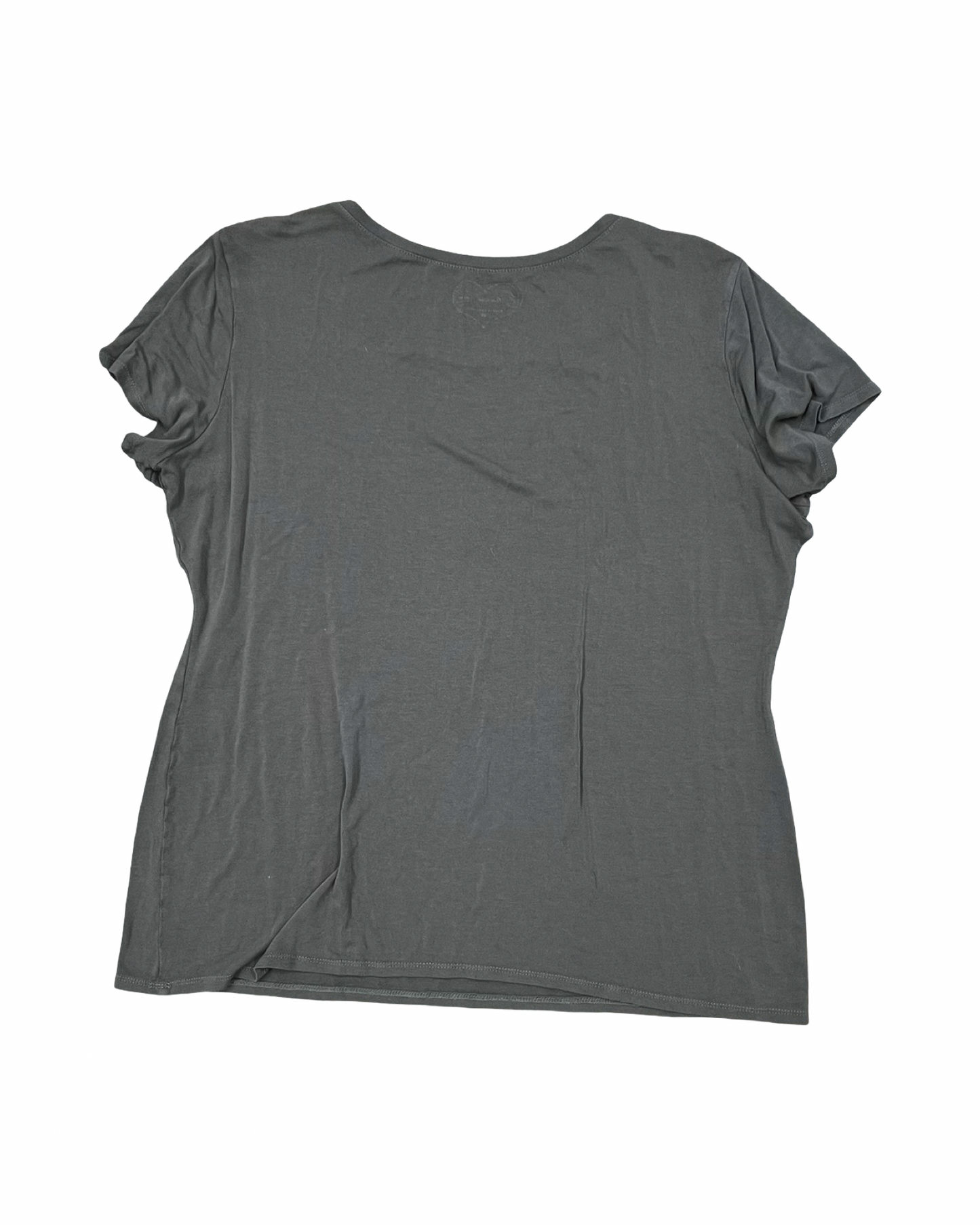 Top Ss Basic By Clothes Mentor In Green, Size:3X
