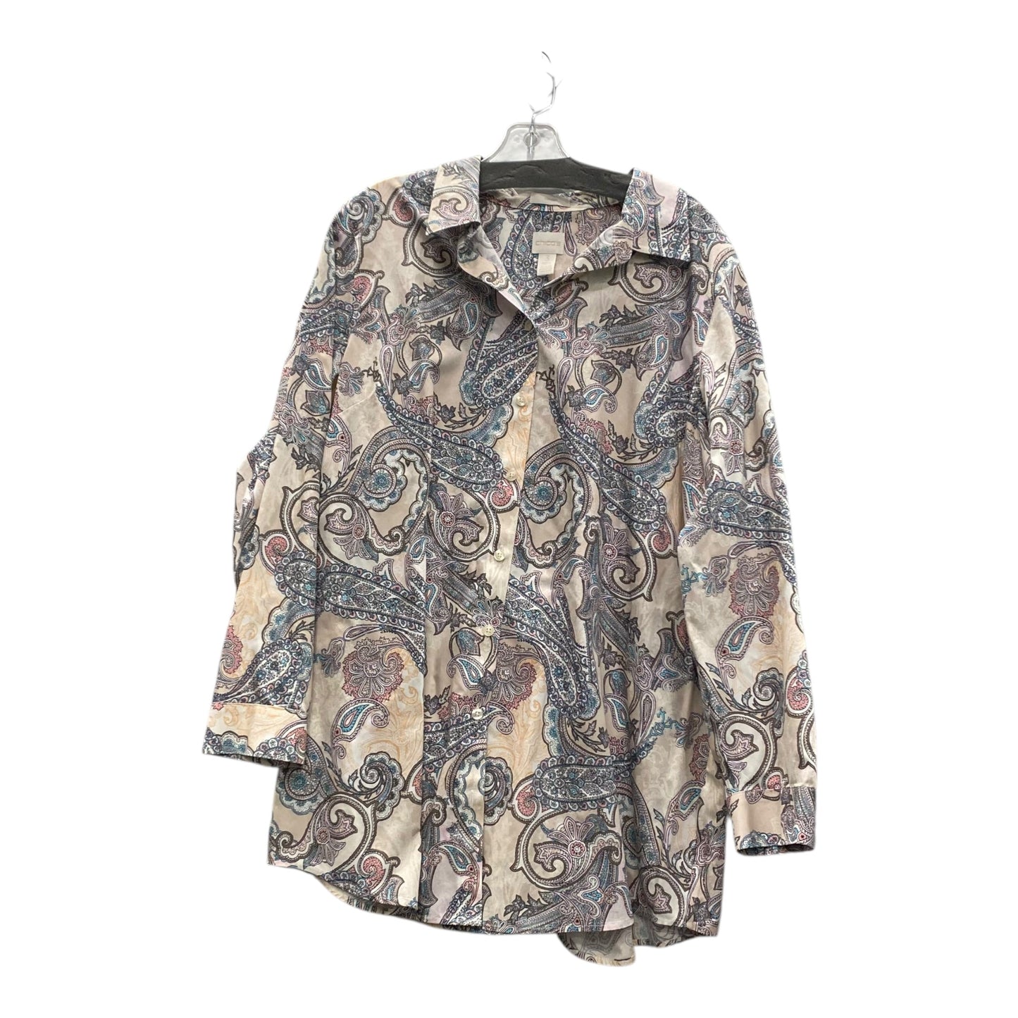 Top Ls By Chicos In Pink, Size:Xl