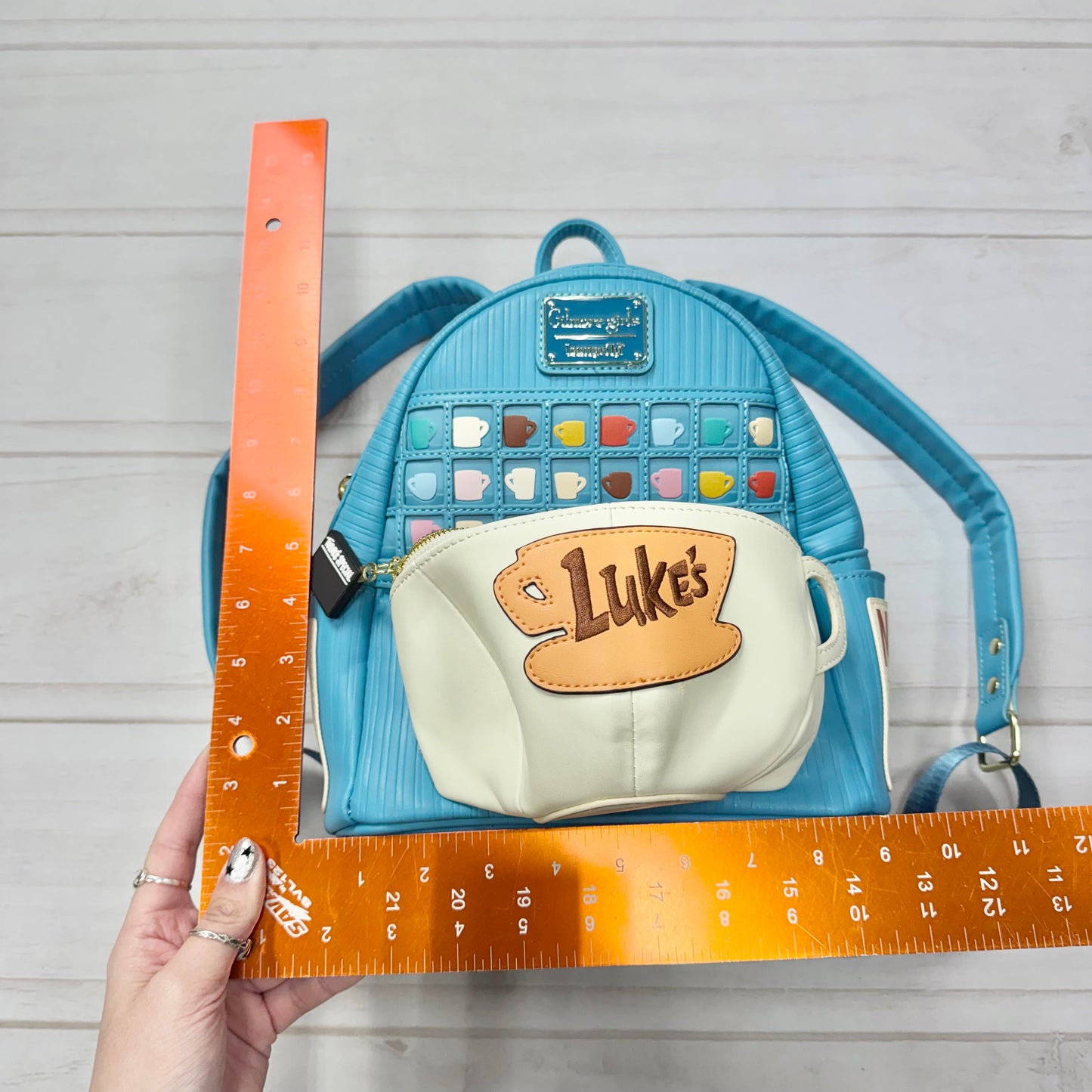 Backpack By Loungefly, Size: Medium