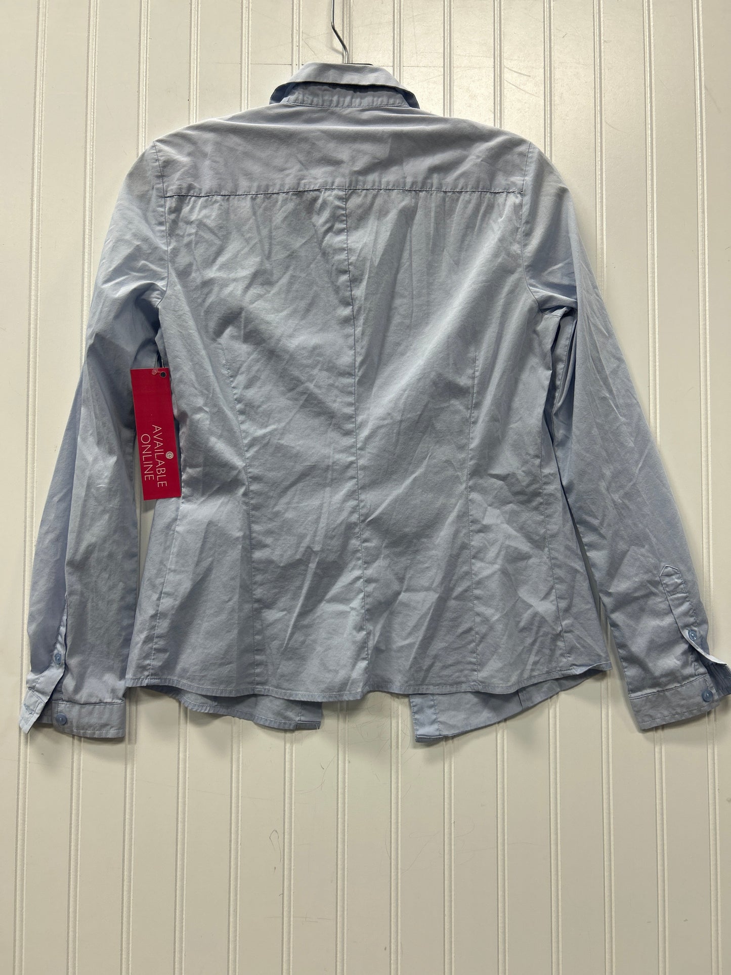 Blouse Ls By Cmc In Blue, Size:Xs