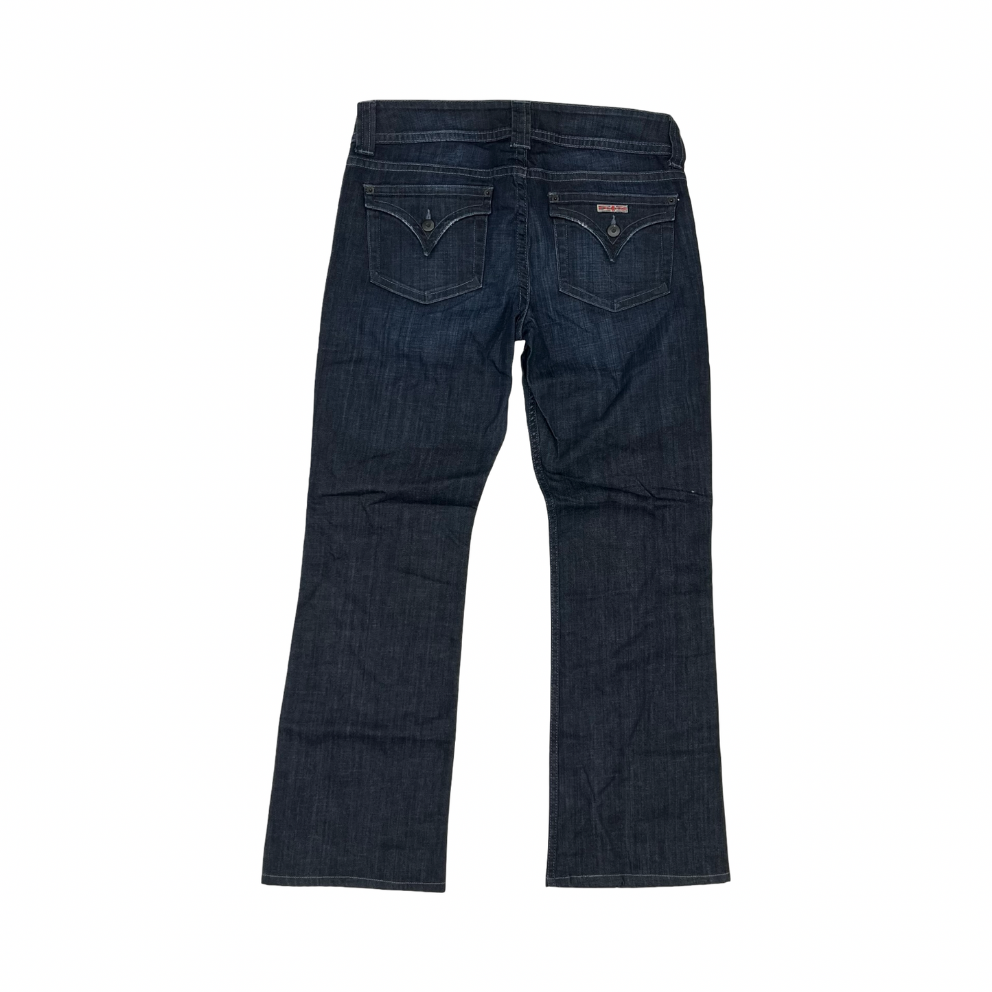 Jeans Boot Cut By Hudson In Blue Denim, Size:14