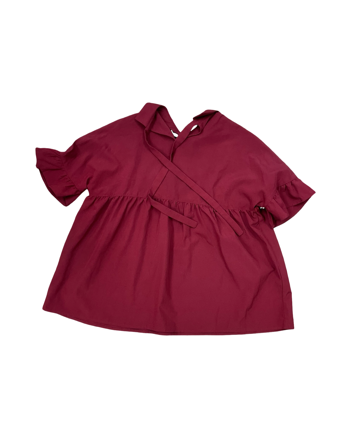 Top Ss By Clothes Mentor In Maroon, Size:S