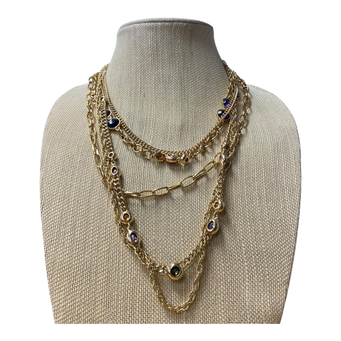 Necklace Statement In Gold