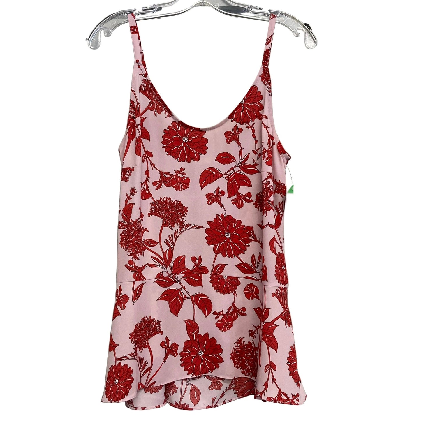 Top Sleeveless By Cabi In Floral Print, Size:Xs
