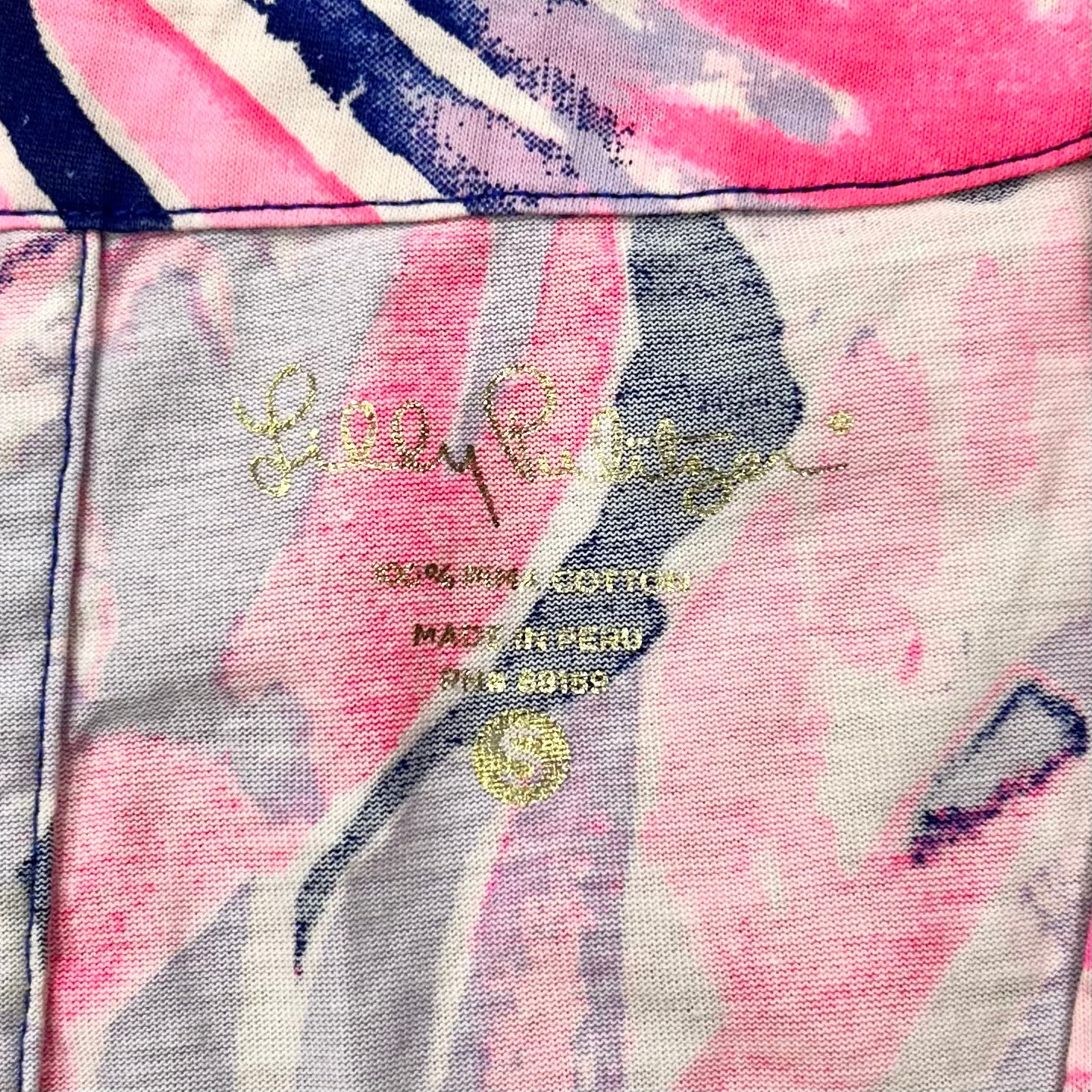 Dress Designer By Lilly Pulitzer In Pink & Purple, Size: S