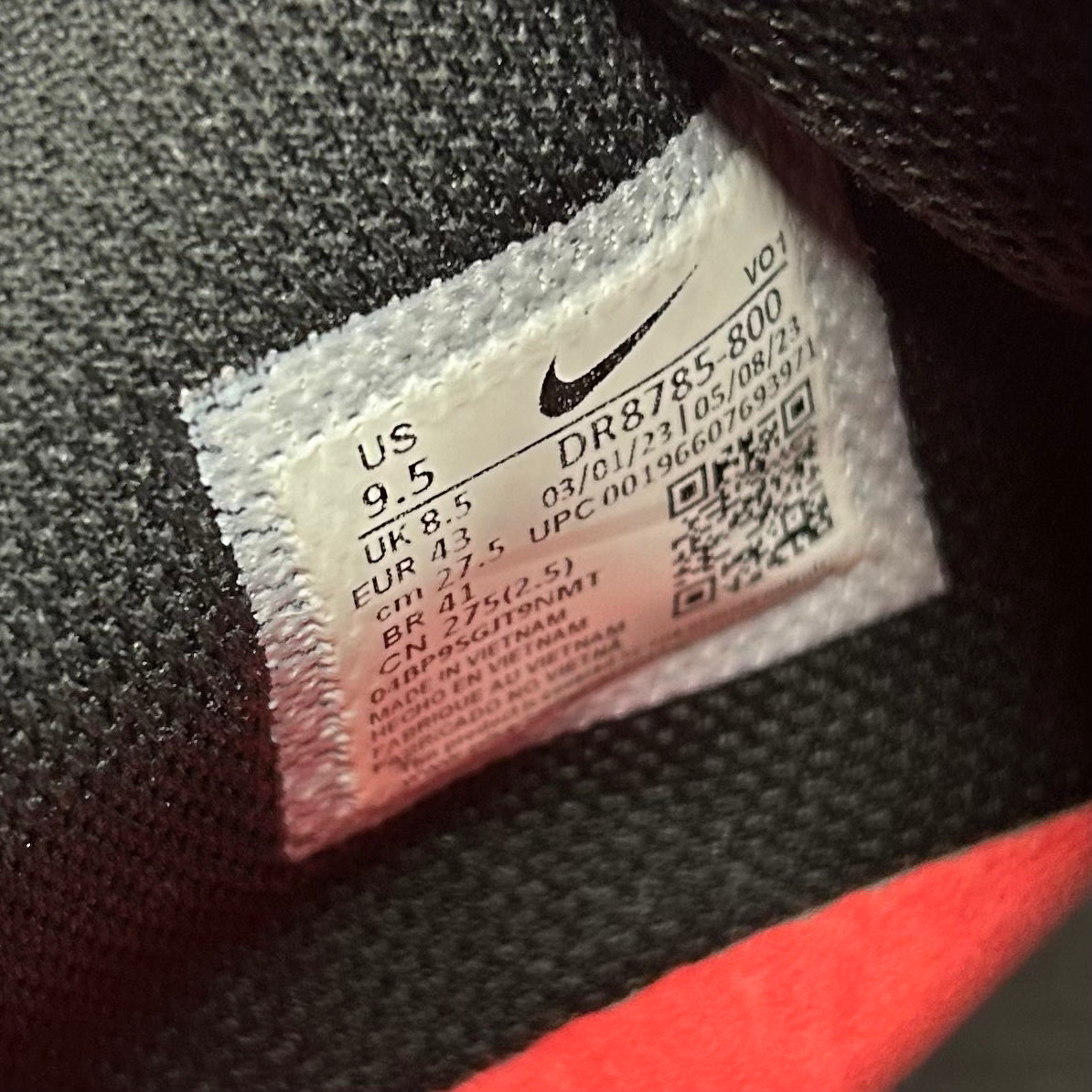 Shoes Sneakers By Nike In Blue & Red, Size: 11