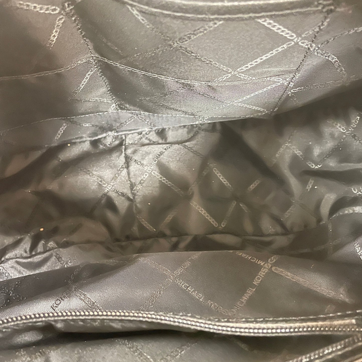 Handbag Designer By Michael Kors In Animal Print, Size:Large