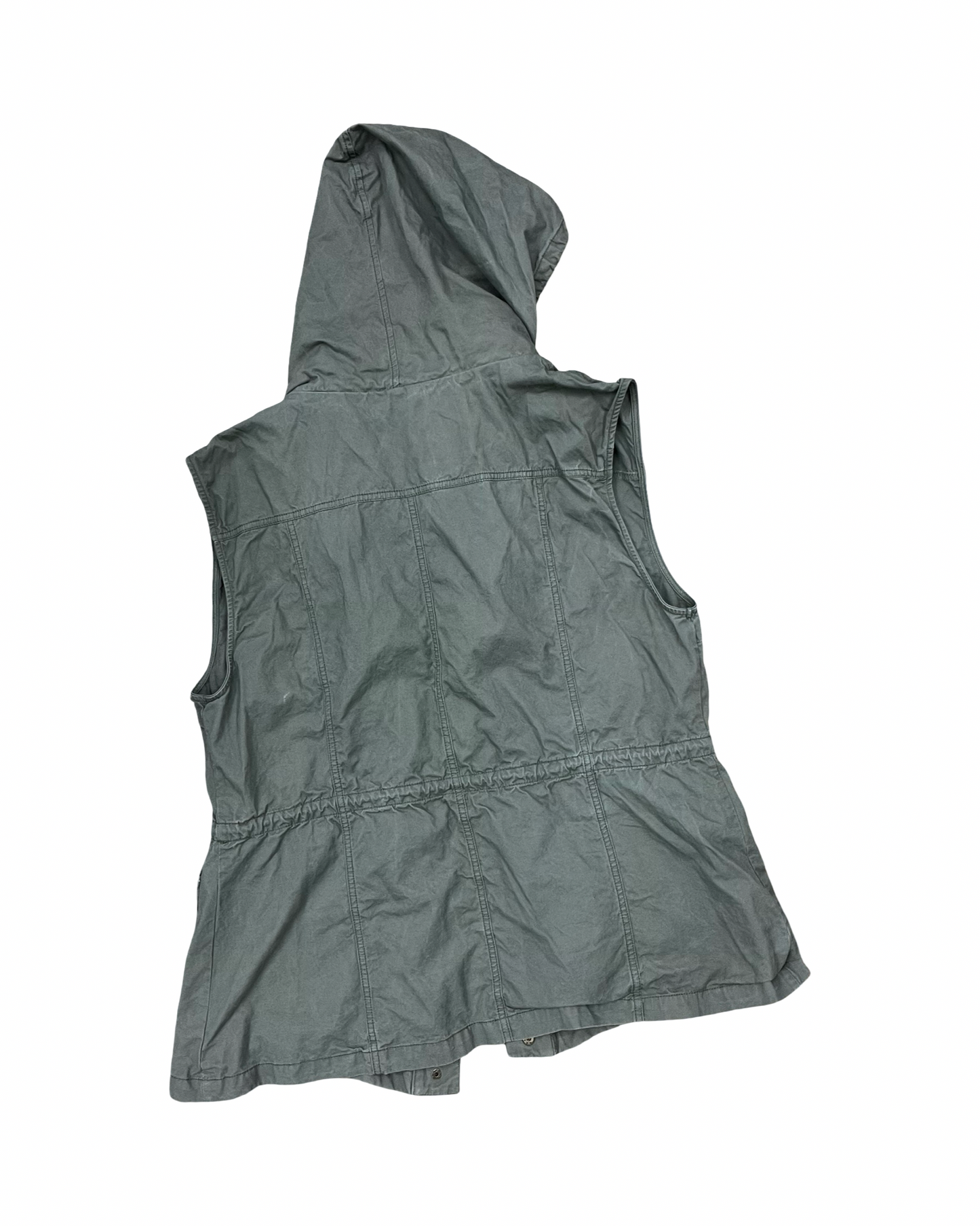 Vest Other By Clothes Mentor In Green Denim, Size:1X
