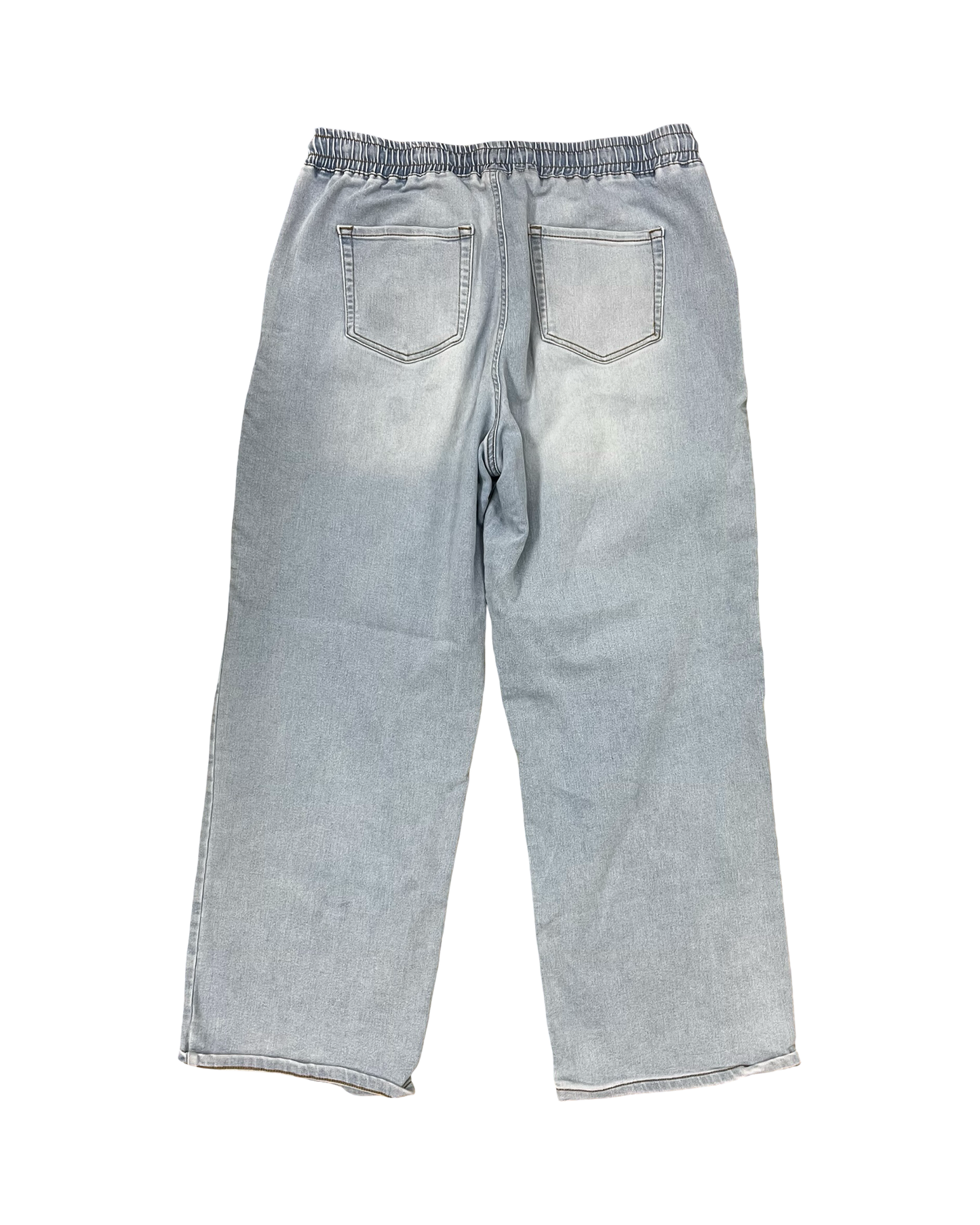 Jeans Wide Leg By Maurices In Blue Denim, Size:Xl