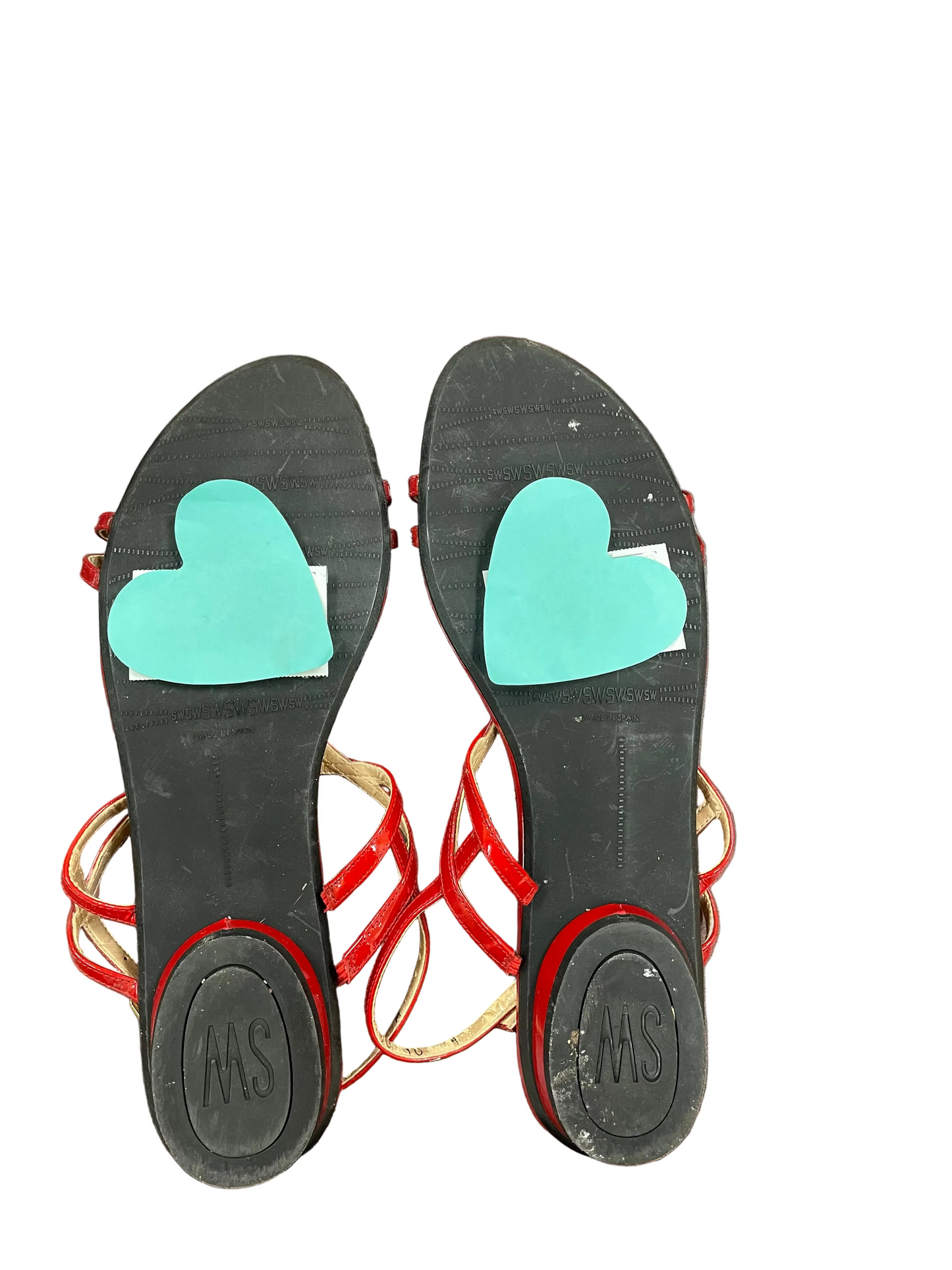Shoes Designer By Stuart Weitzman In Red, Size:10