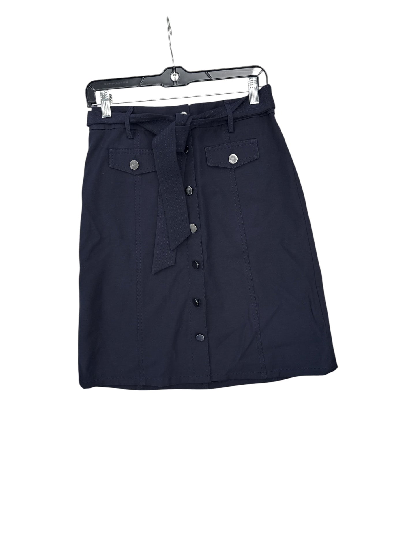 SKIRT MIDI by TALBOTS In NAVY, Size: 2