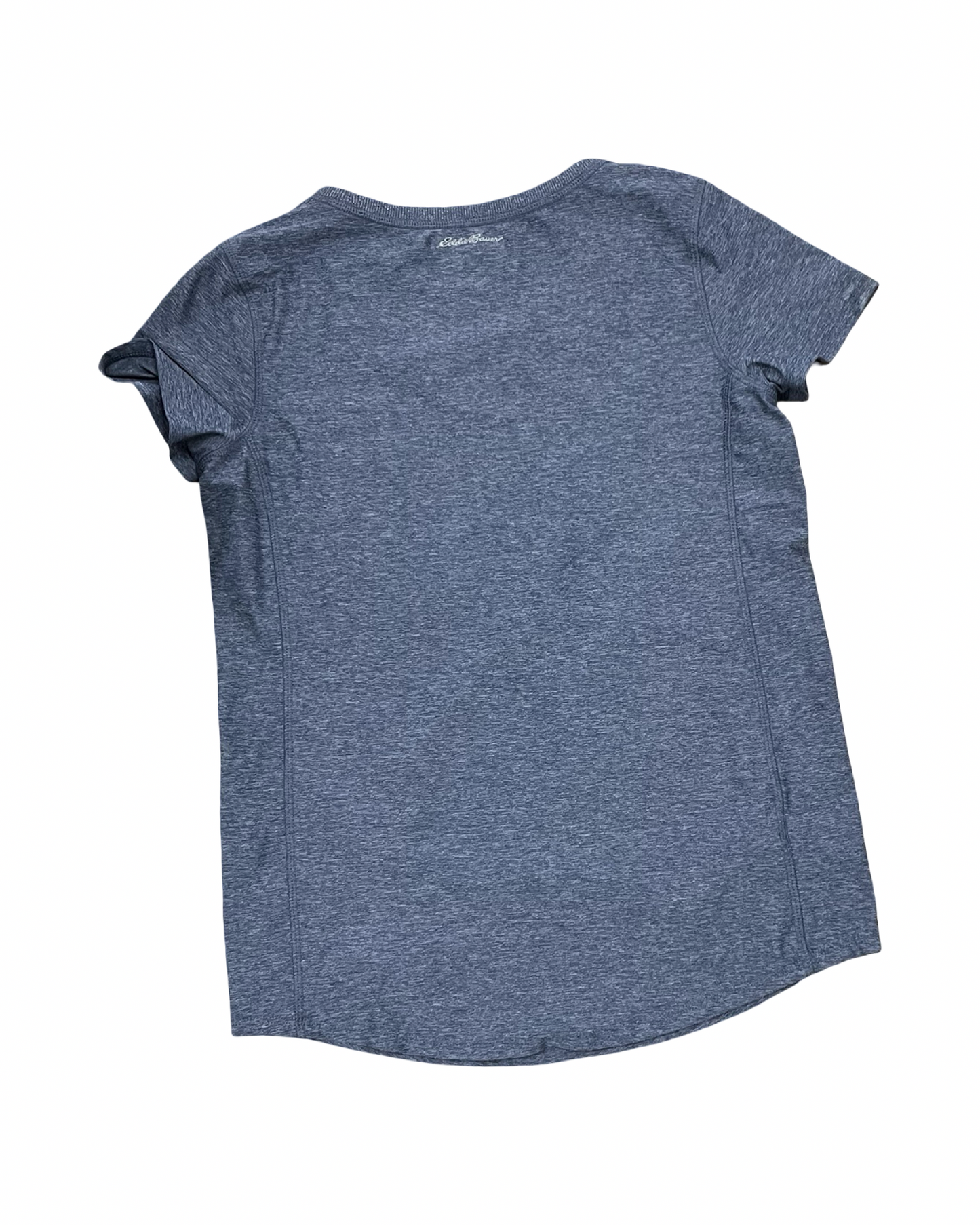 Athletic Top Ss By Eddie Bauer In Blue, Size:M