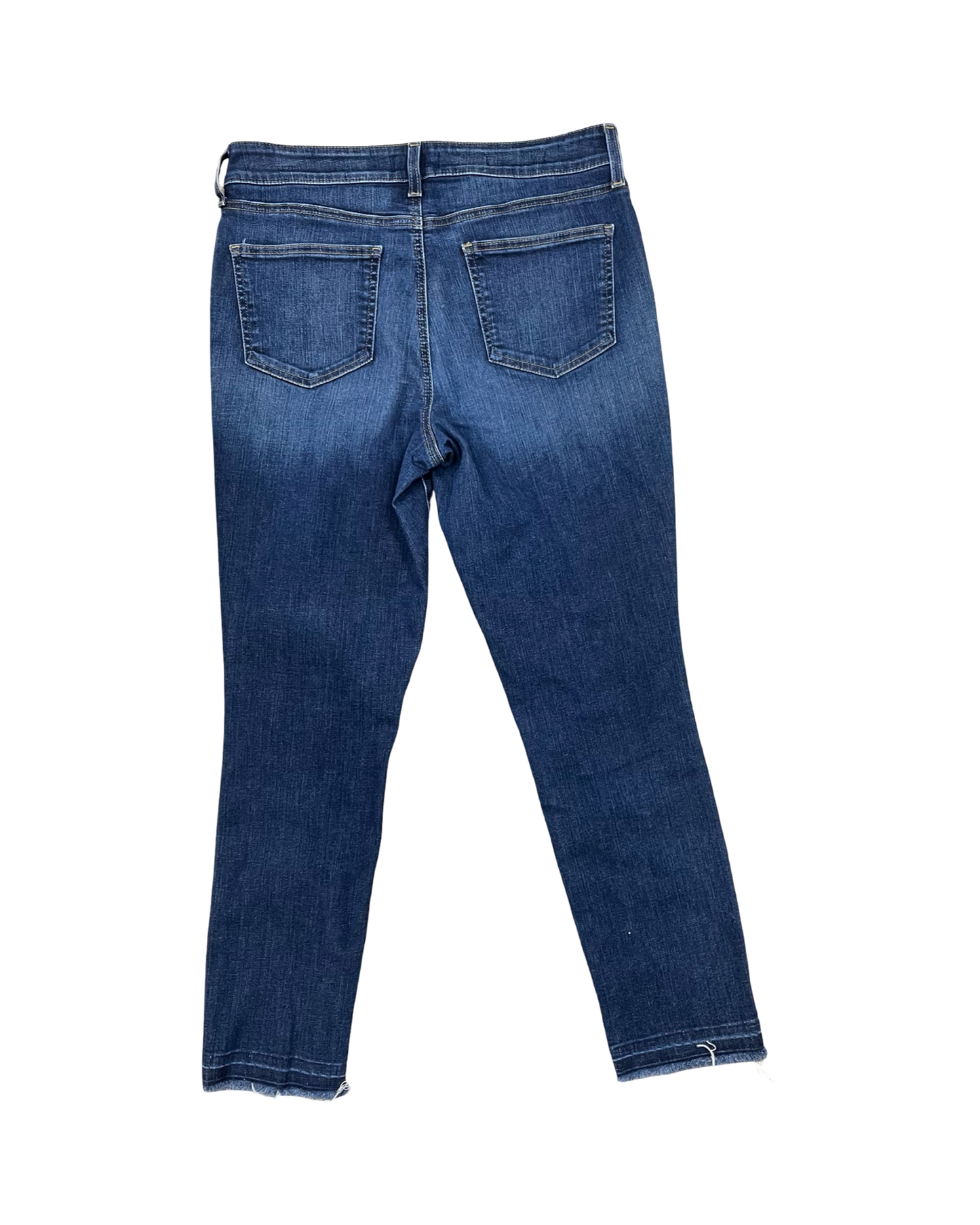 Jeans Straight By Not Your Daughters Jeans In Blue Denim, Size:10