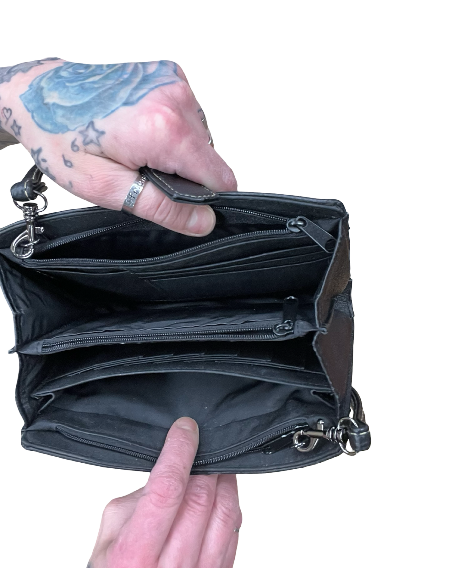 Crossbody By Clothes Mentor In Black, Size:Small