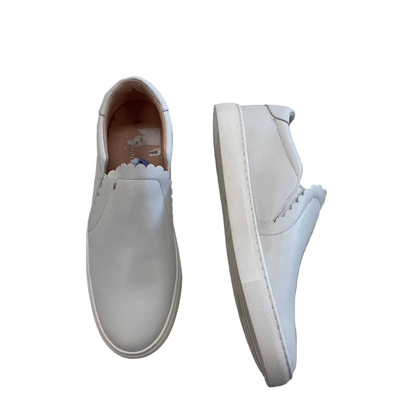 Shoes Designer By Kate Spade In White, Size:8.5