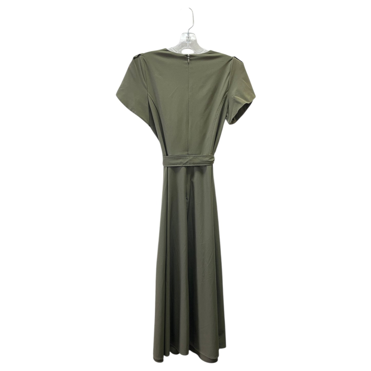 Dress Casual Maxi By Calvin Klein In Green, Size:4
