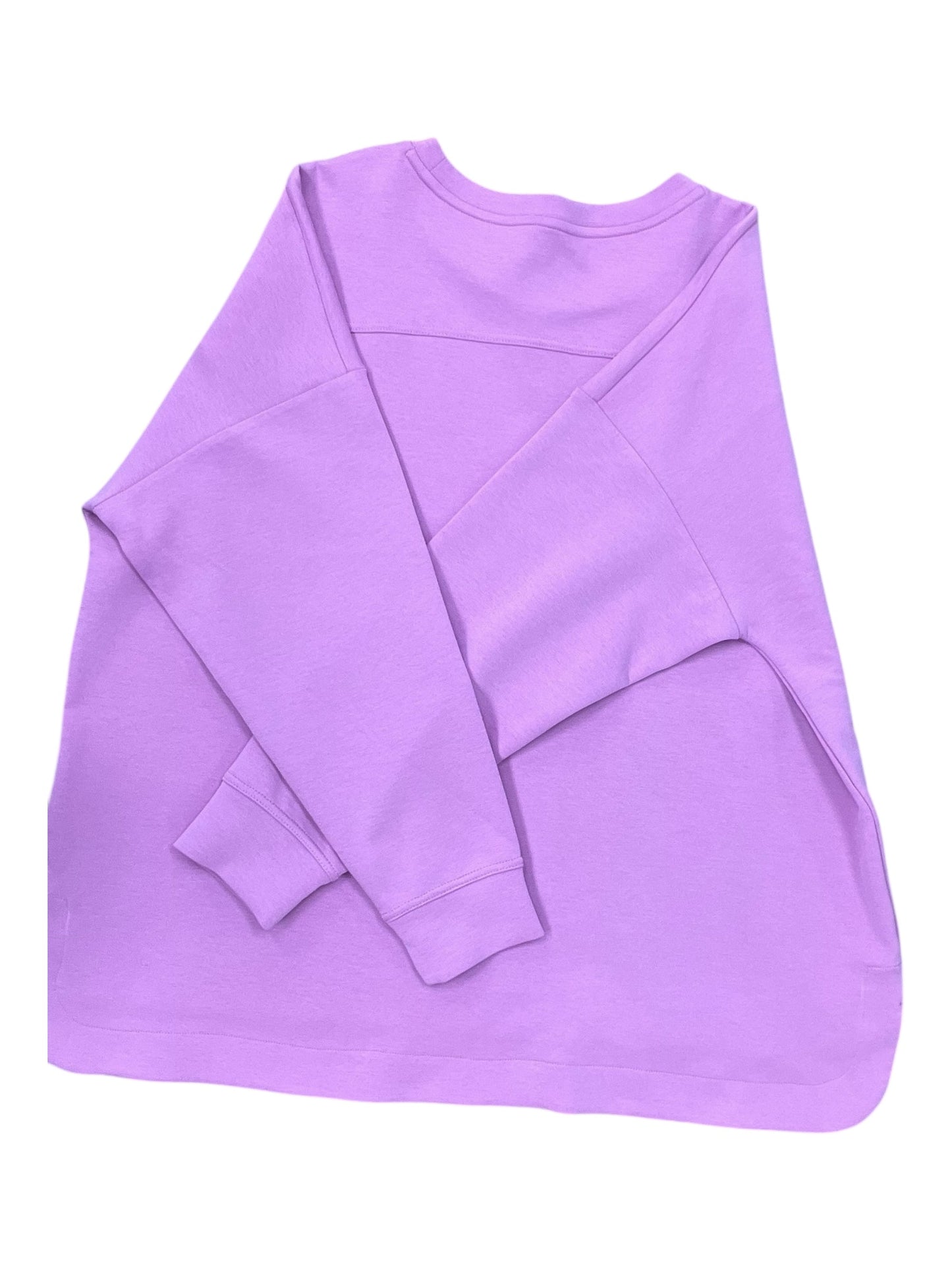 Sweatshirt Collar By Tek Gear In Pink, Size:1X