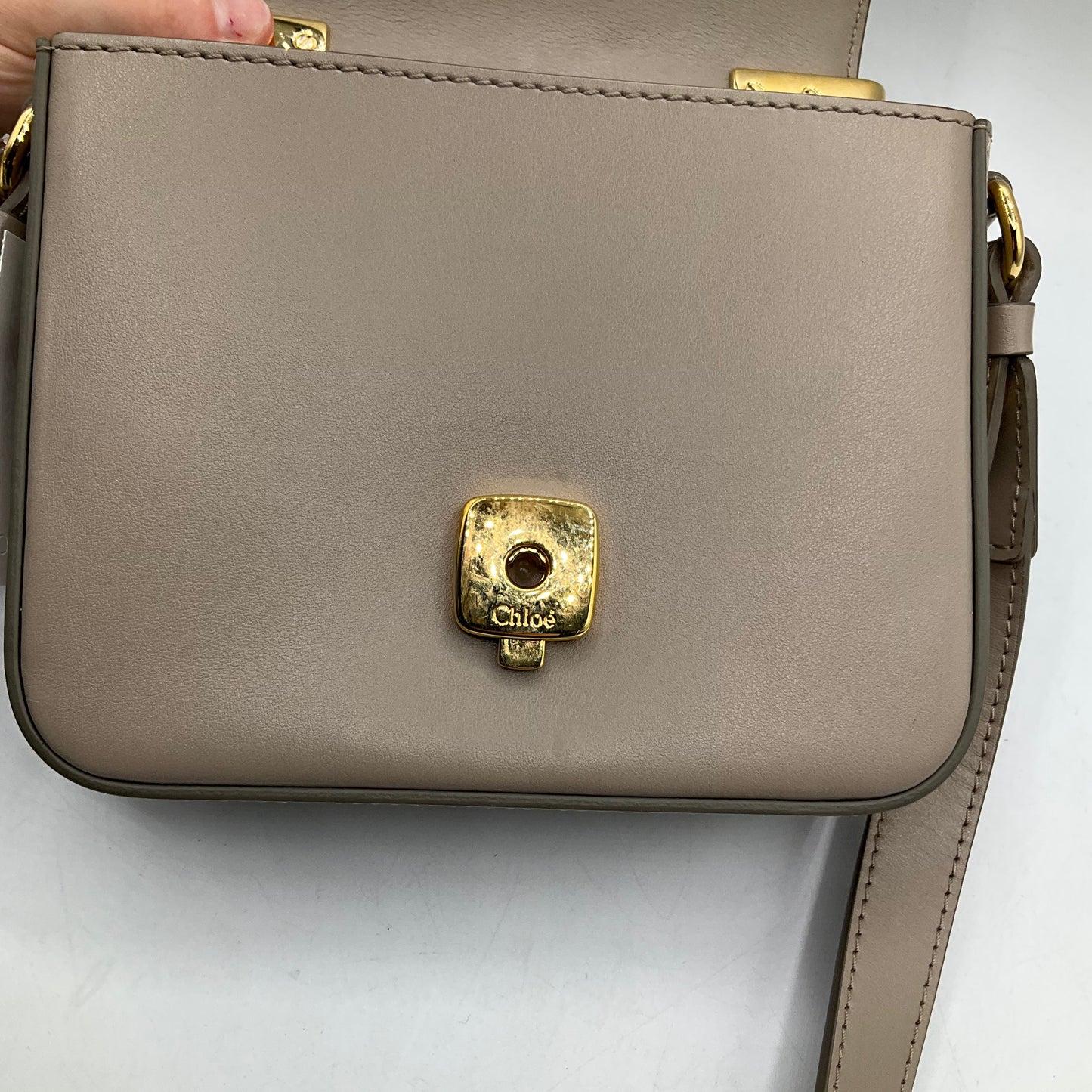 Handbag Luxury Designer By Chloe, Size: Small