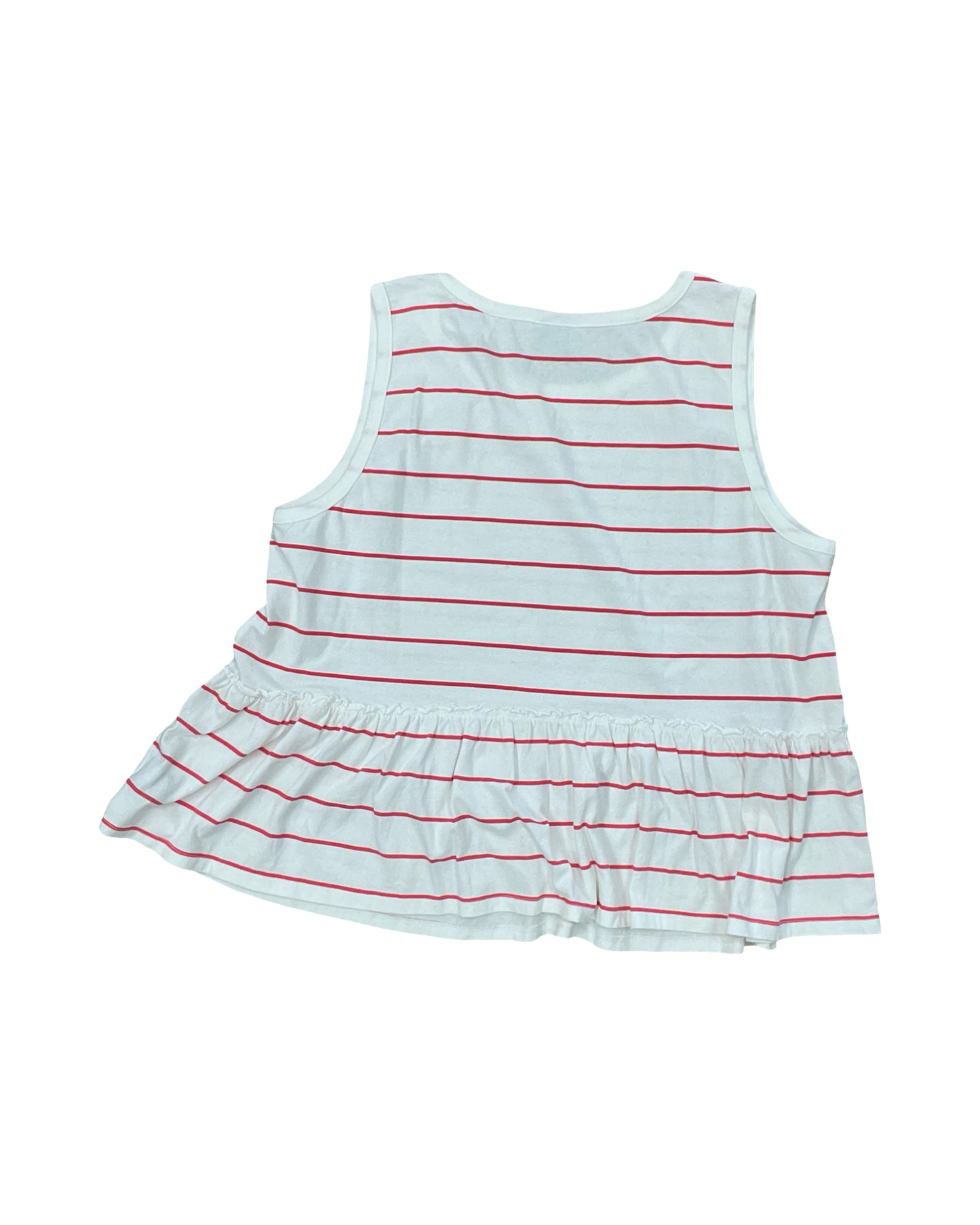 Top Sleeveless By Torrid In White, Size:1X