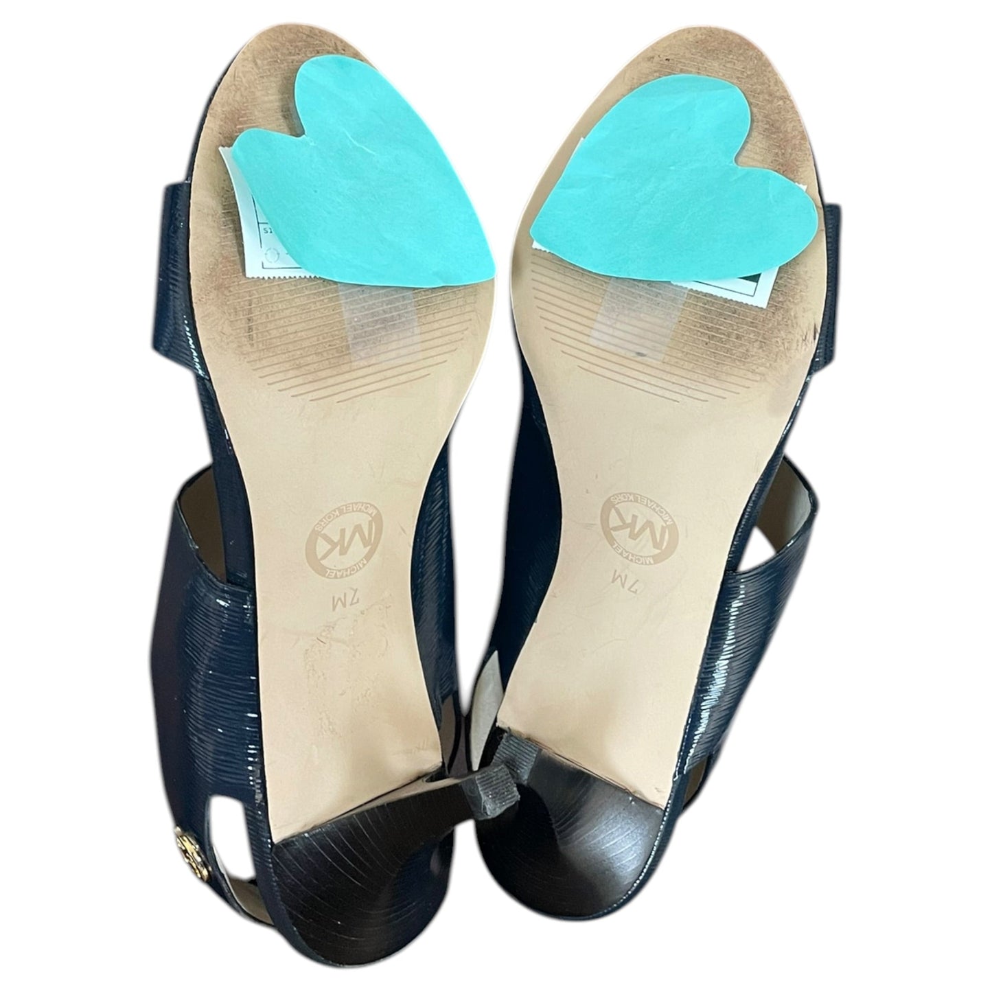 Shoes Designer By Michael Kors In Blue, Size:7