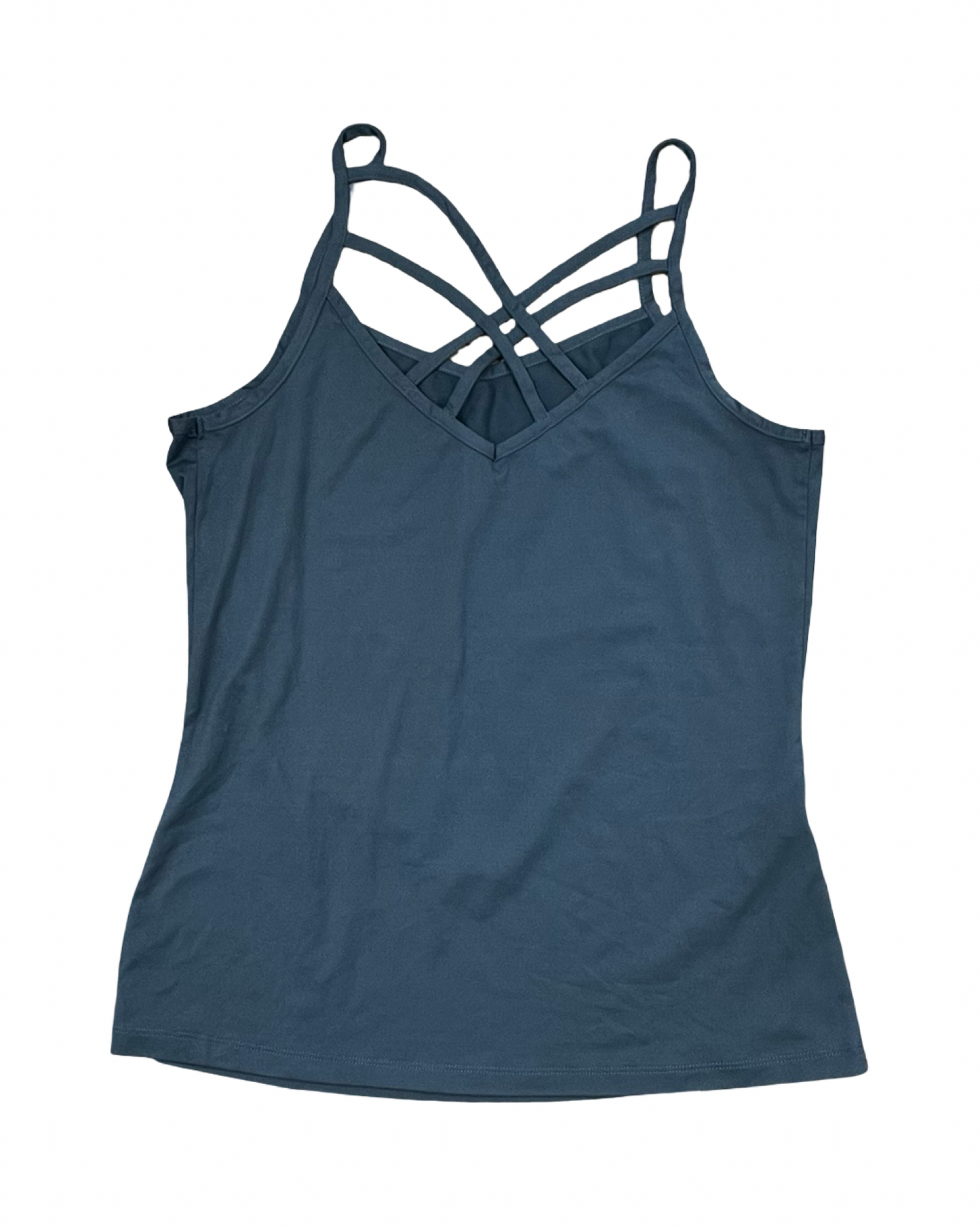 Athletic Tank Top By Eden Ruth In Grey, Size:L