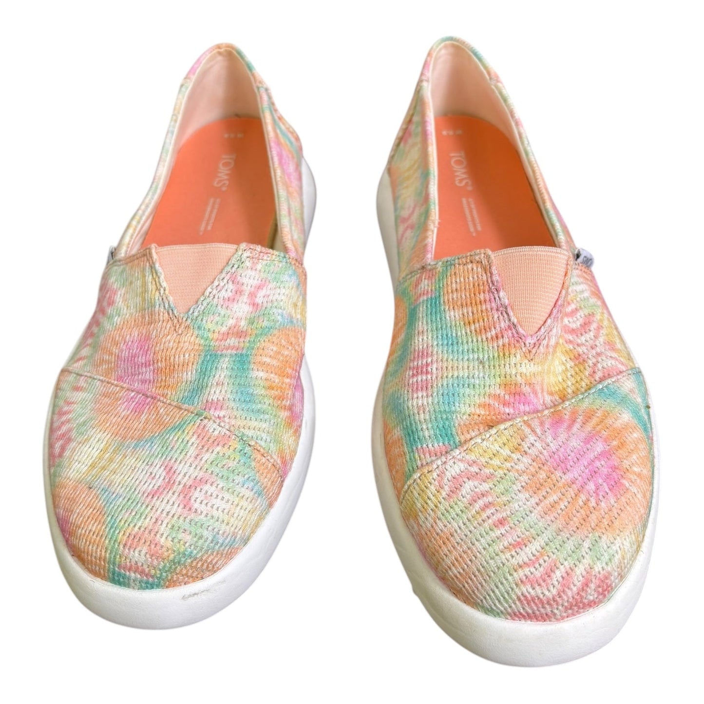 Shoes Athletic By Toms In Pink, Size:9.5