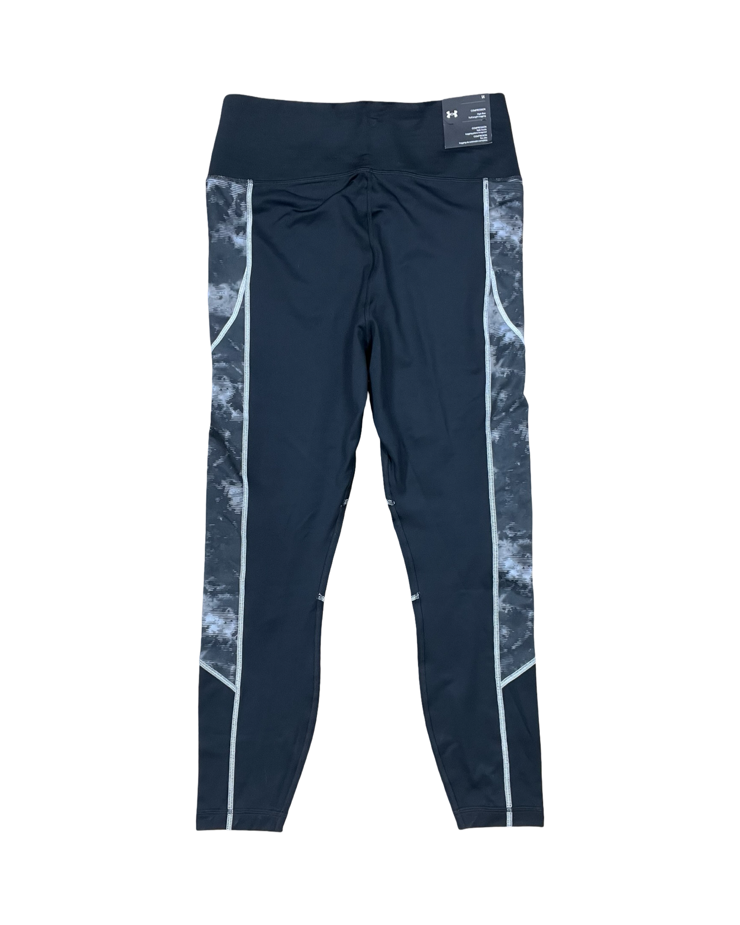 Athletic Leggings By Under Armour In Black, Size:1X