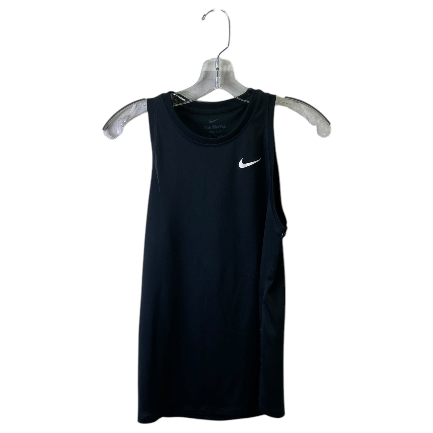 Athletic Tank Top By Nike Apparel In Black, Size:S