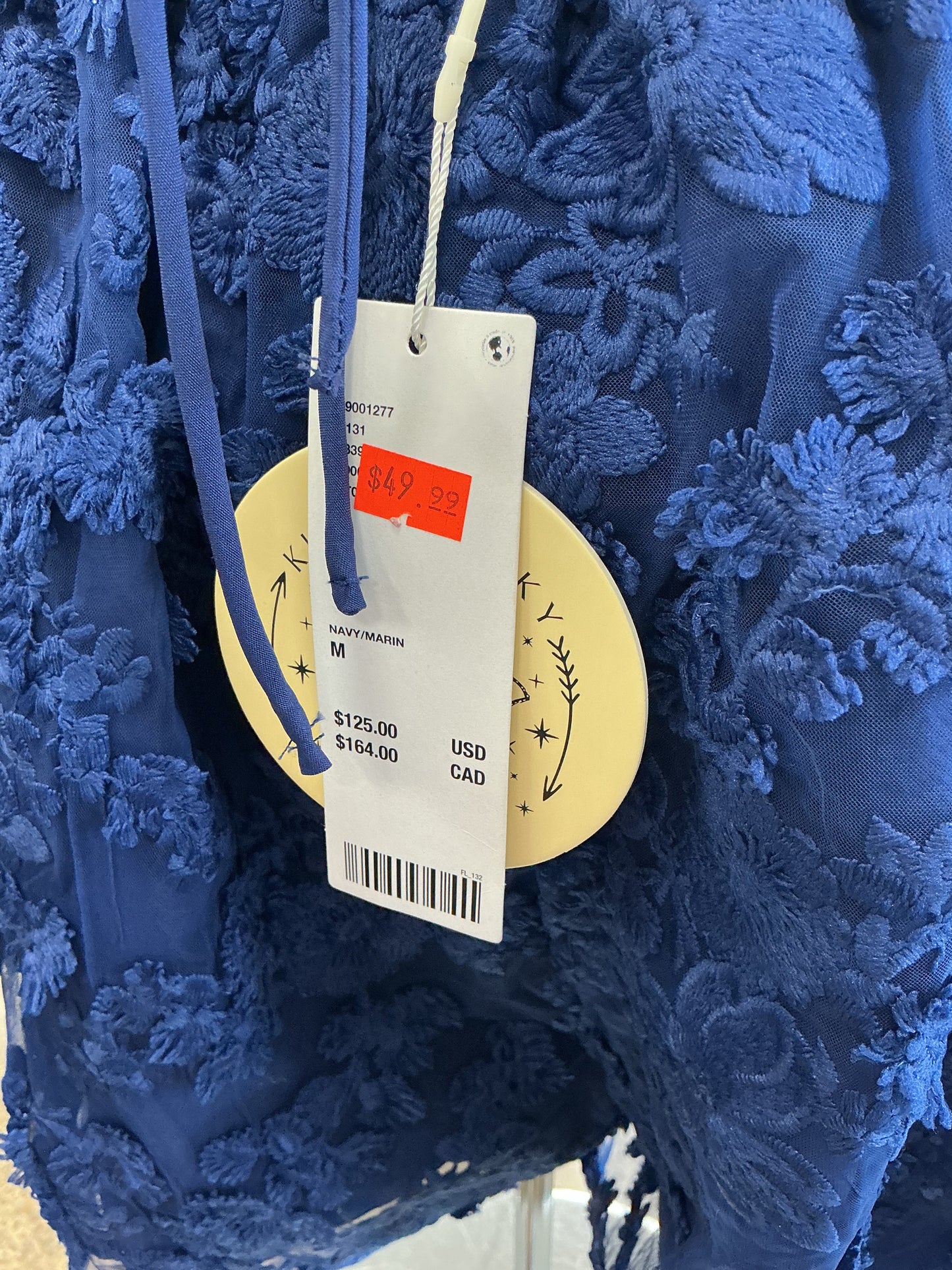Romper By Clothes Mentor In Navy, Size:M