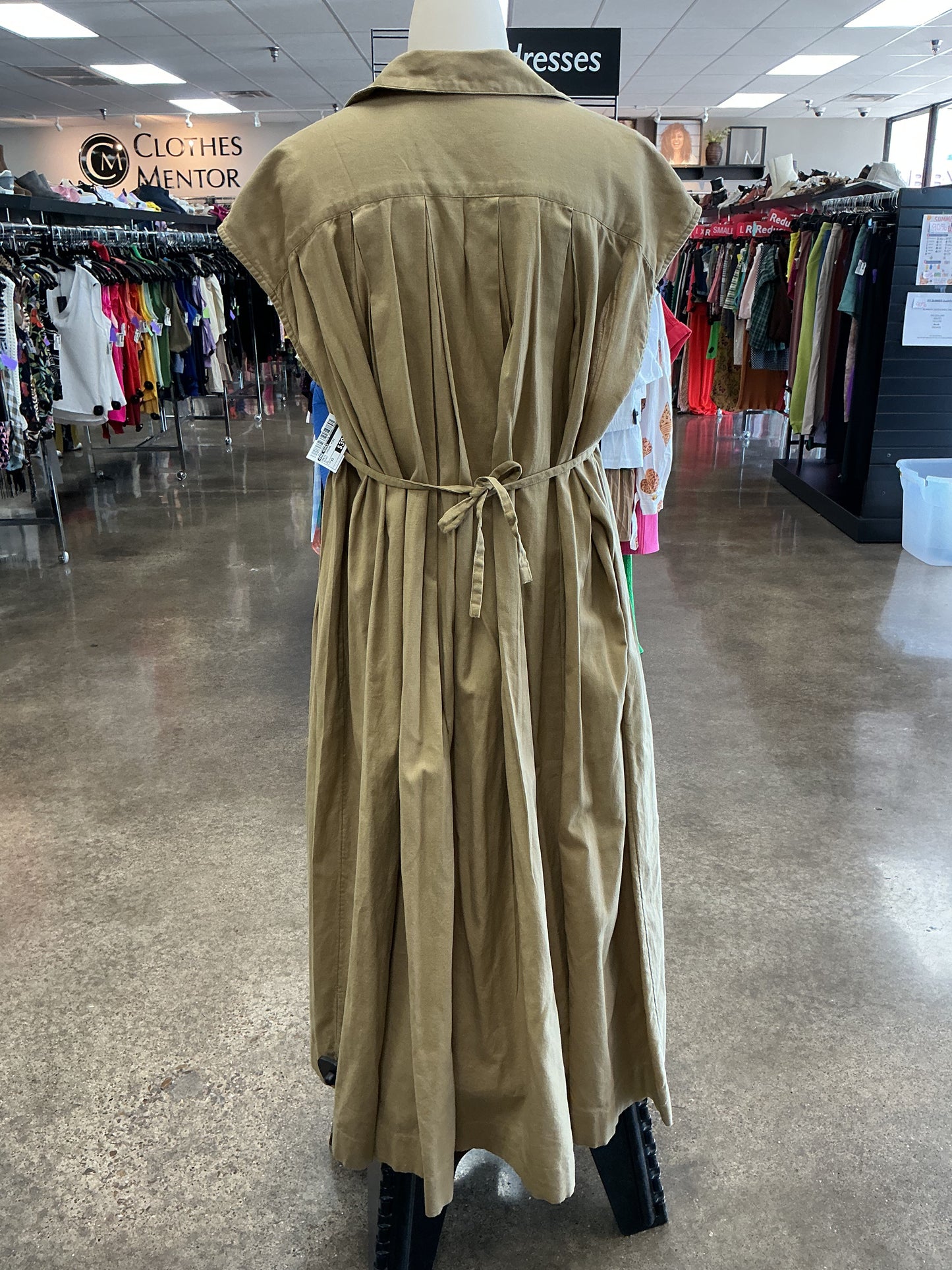 Dress Casual Midi By Free People In Brown, Size:Xs